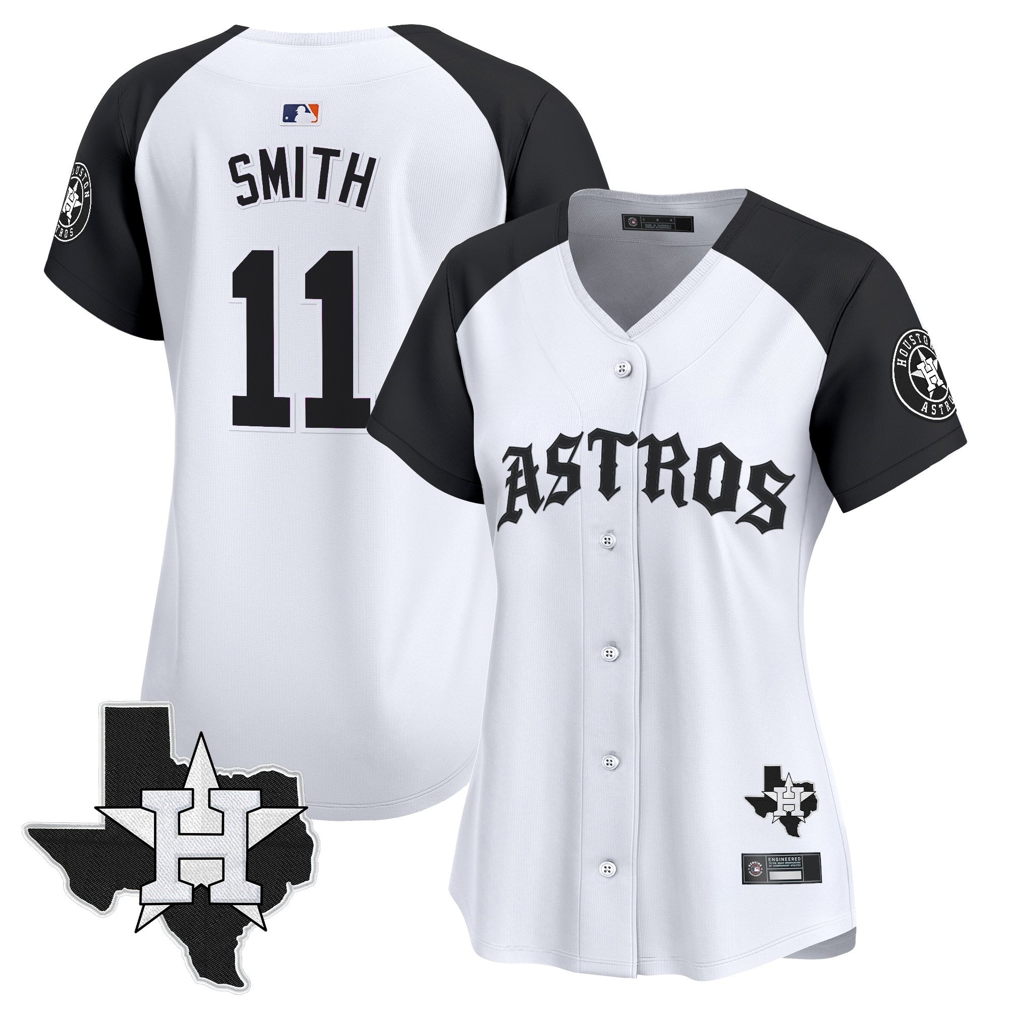 Women’s Houston ‘Old English Edition’ Vapor Premier Limited Jersey