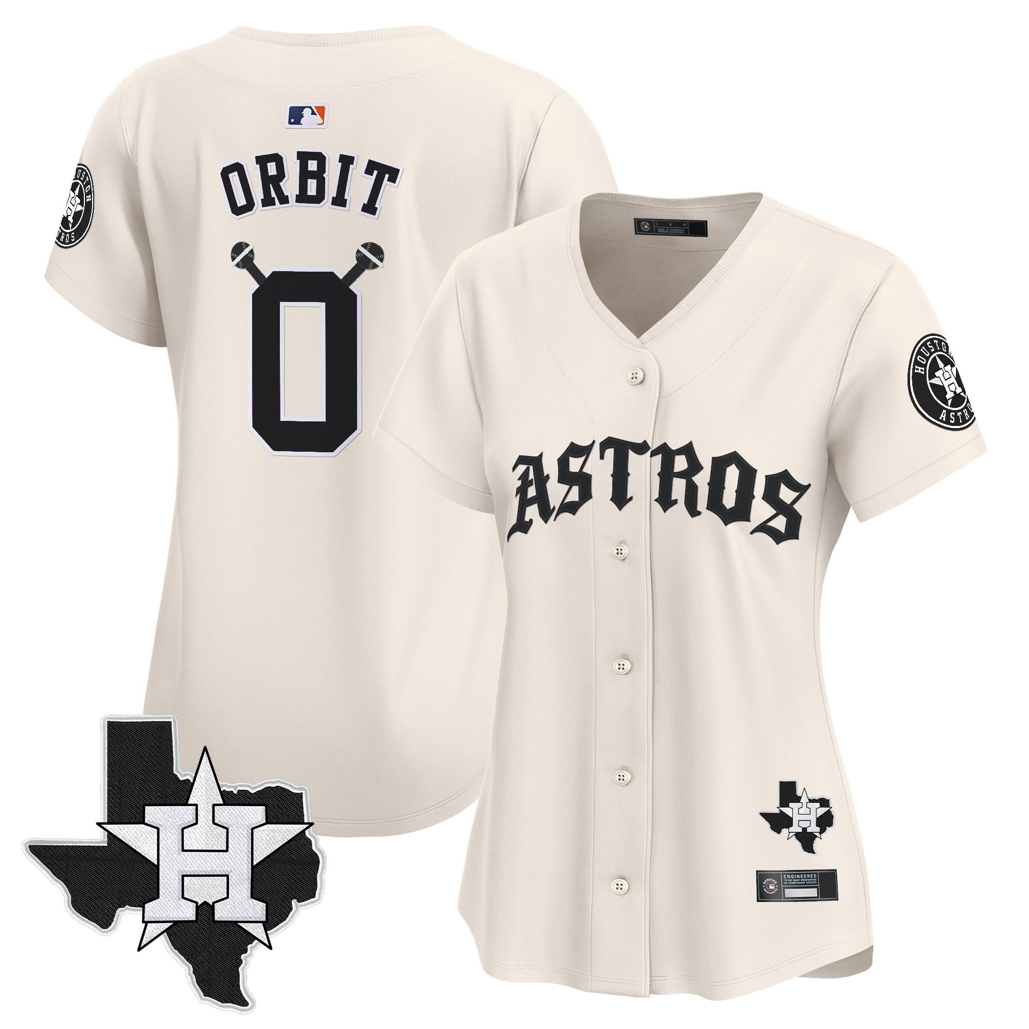Women’s Houston ‘Old English Edition’ Vapor Premier Limited Jersey