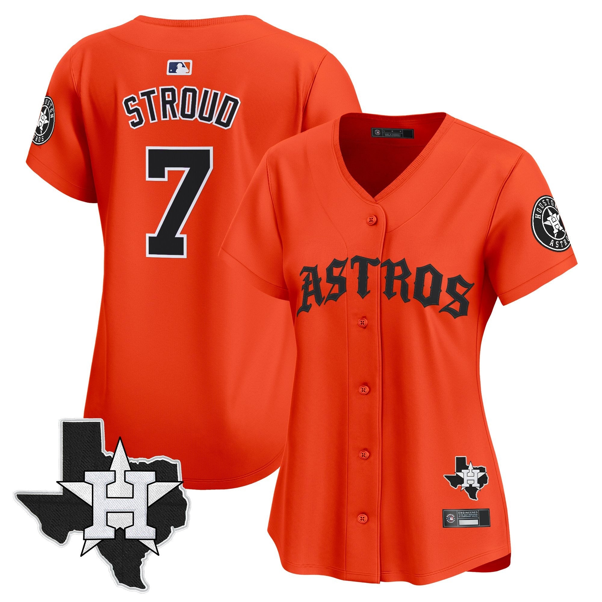 Women’s Houston ‘Old English Edition’ Vapor Premier Limited Jersey