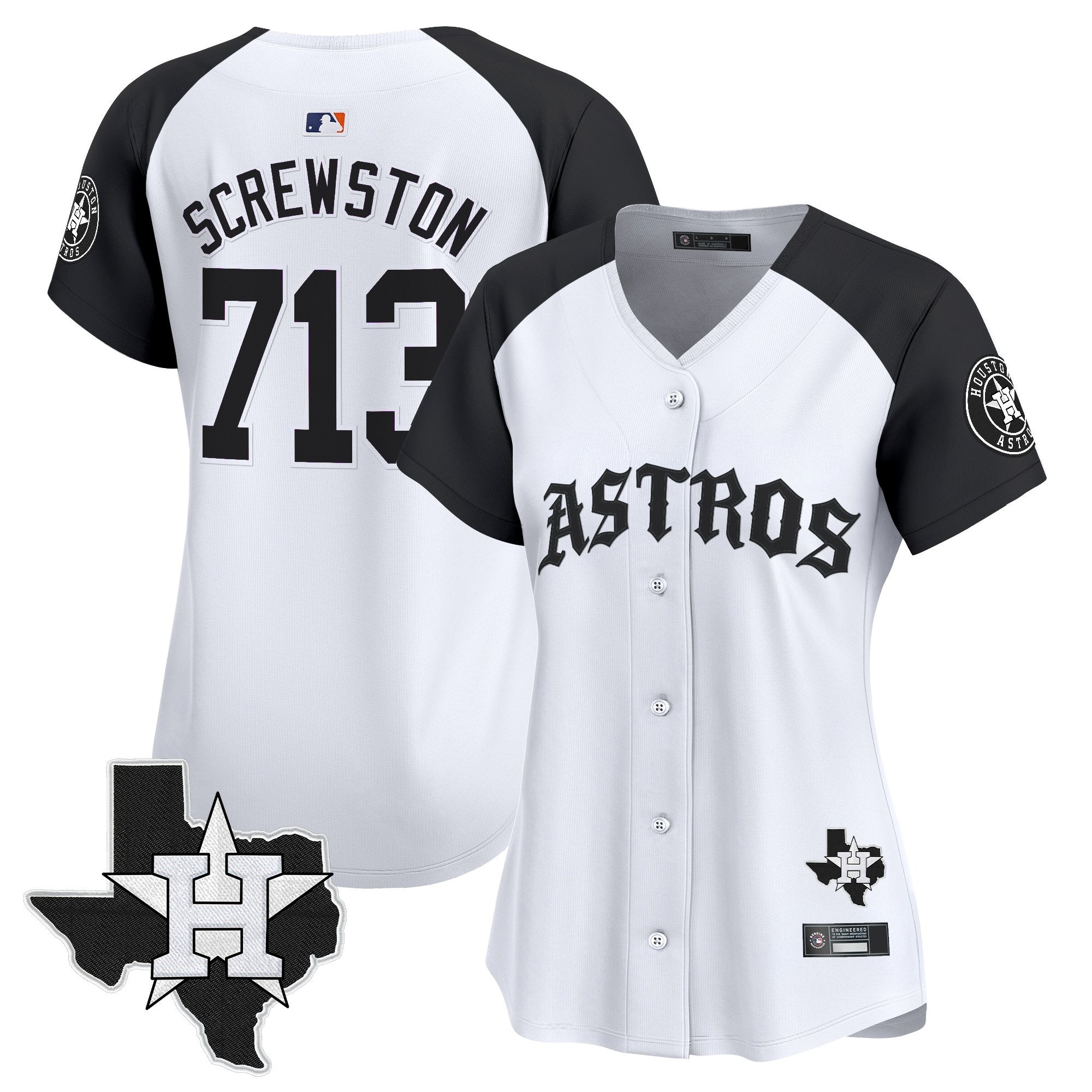 Women’s Houston ‘Old English Edition’ Vapor Premier Limited Jersey