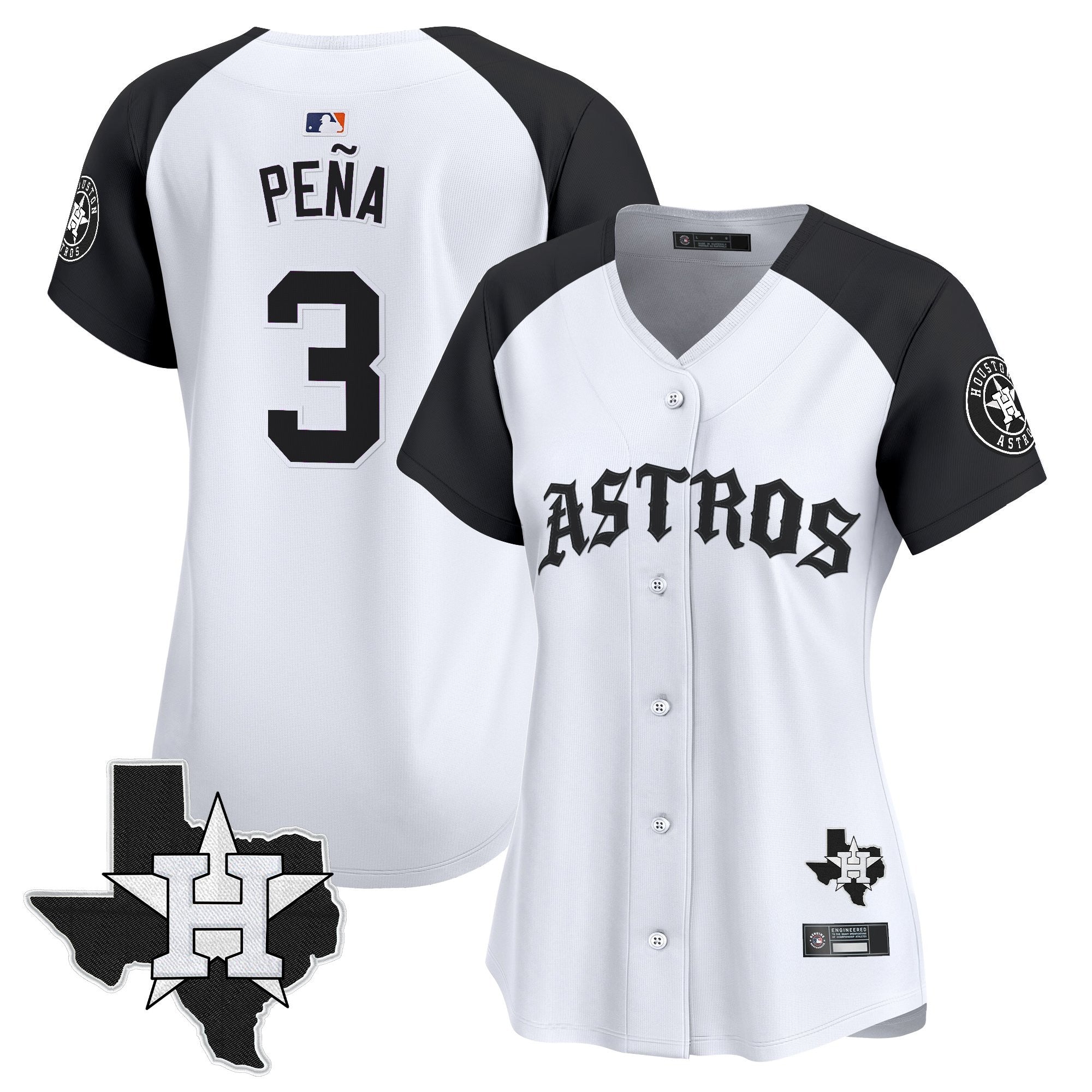 Women’s Houston ‘Old English Edition’ Vapor Premier Limited Jersey