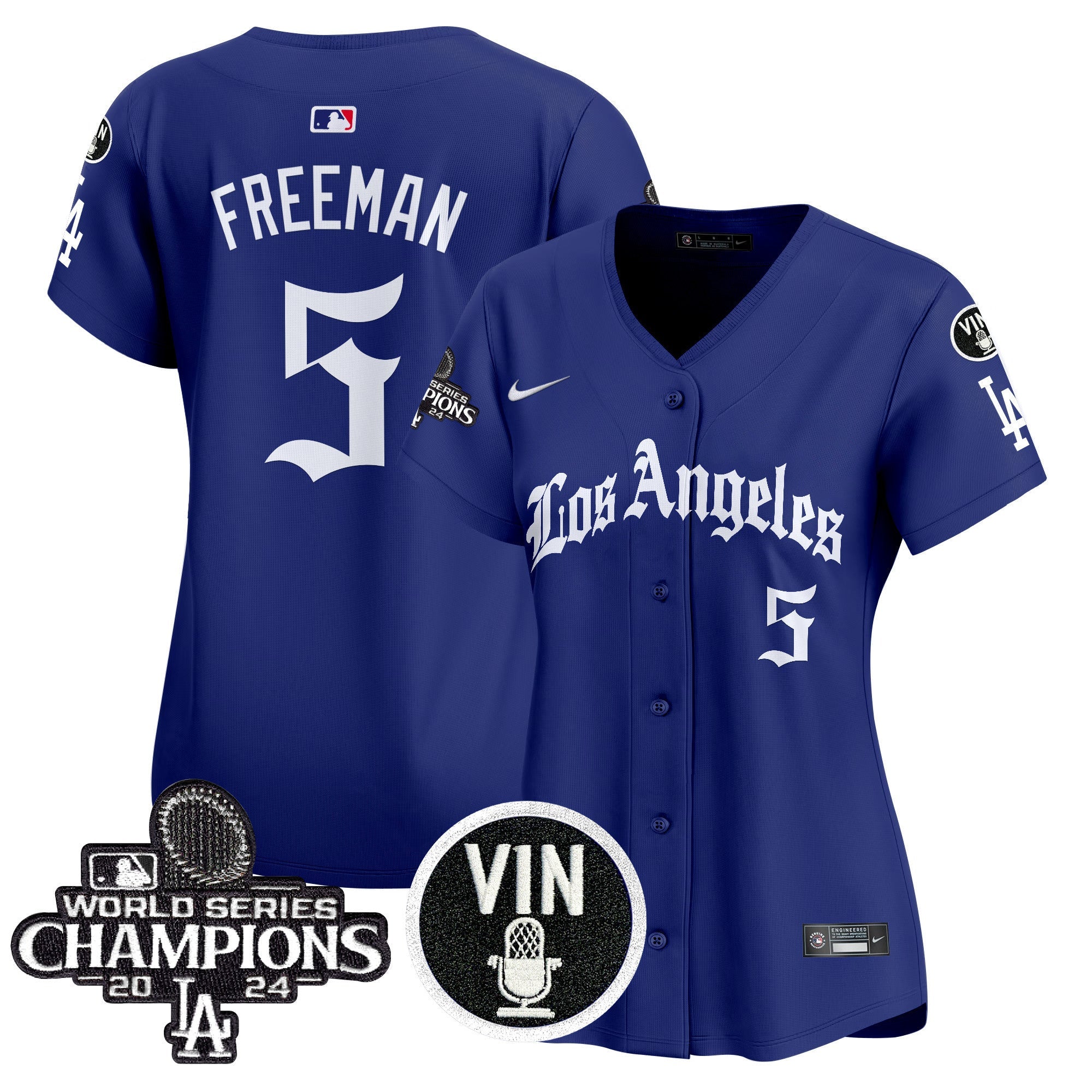 Women’s 2025 LA Gothic Style Vapor Premier Limited Jersey