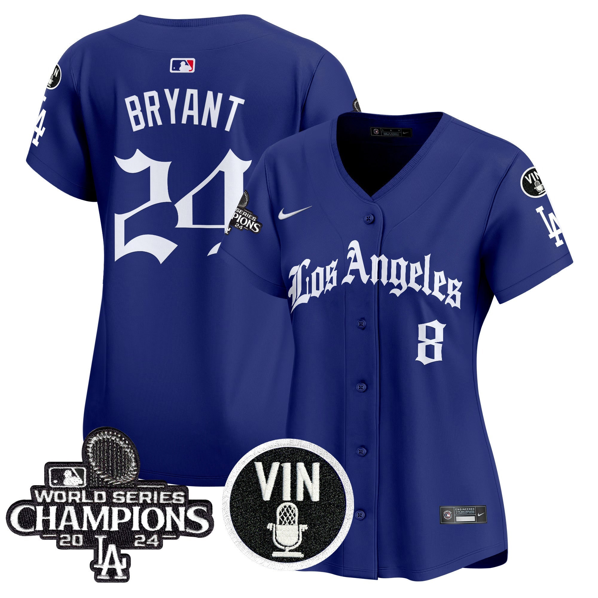 Women’s 2025 LA Gothic Style Vapor Premier Limited Jersey
