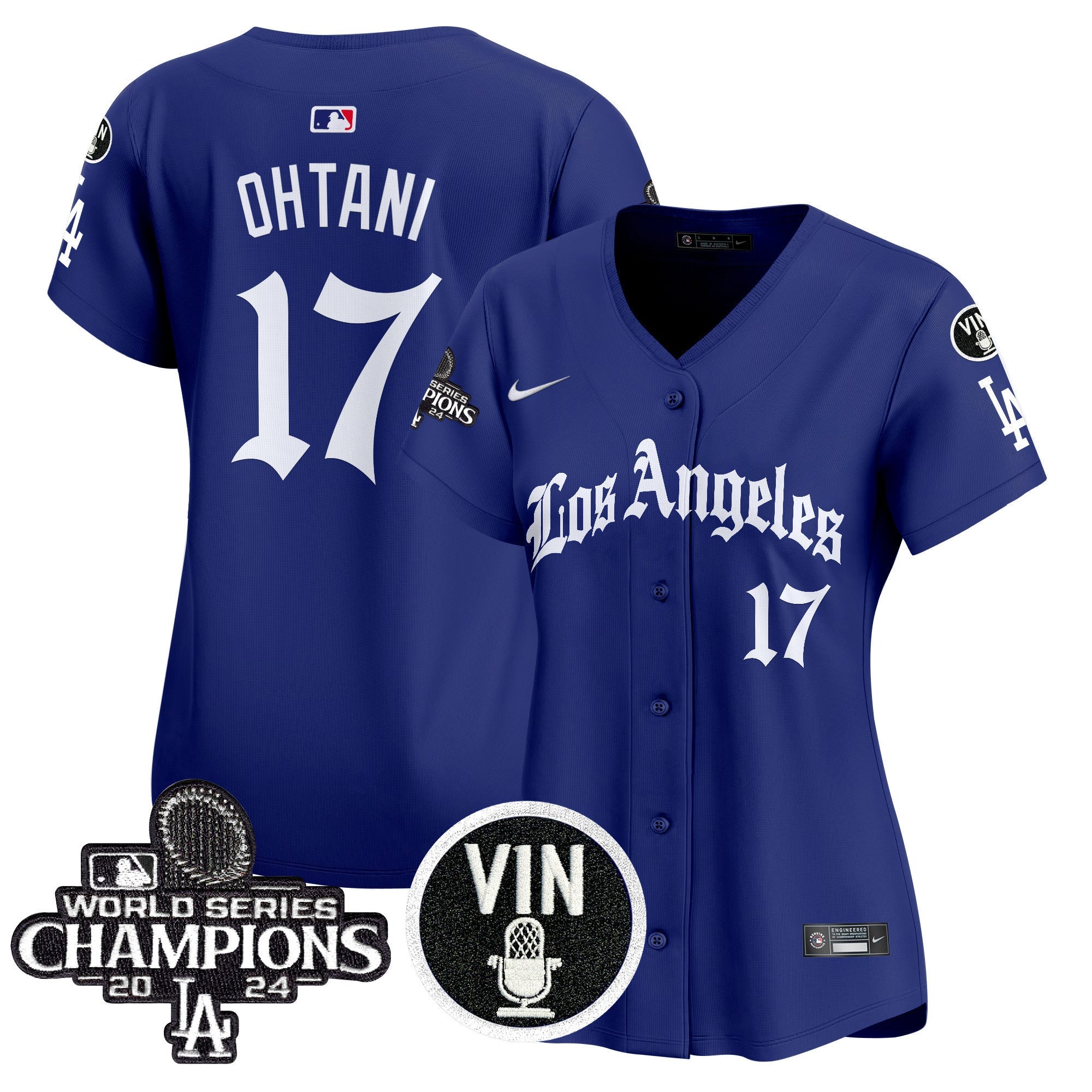 Women’s 2025 LA Gothic Style Vapor Premier Limited Jersey