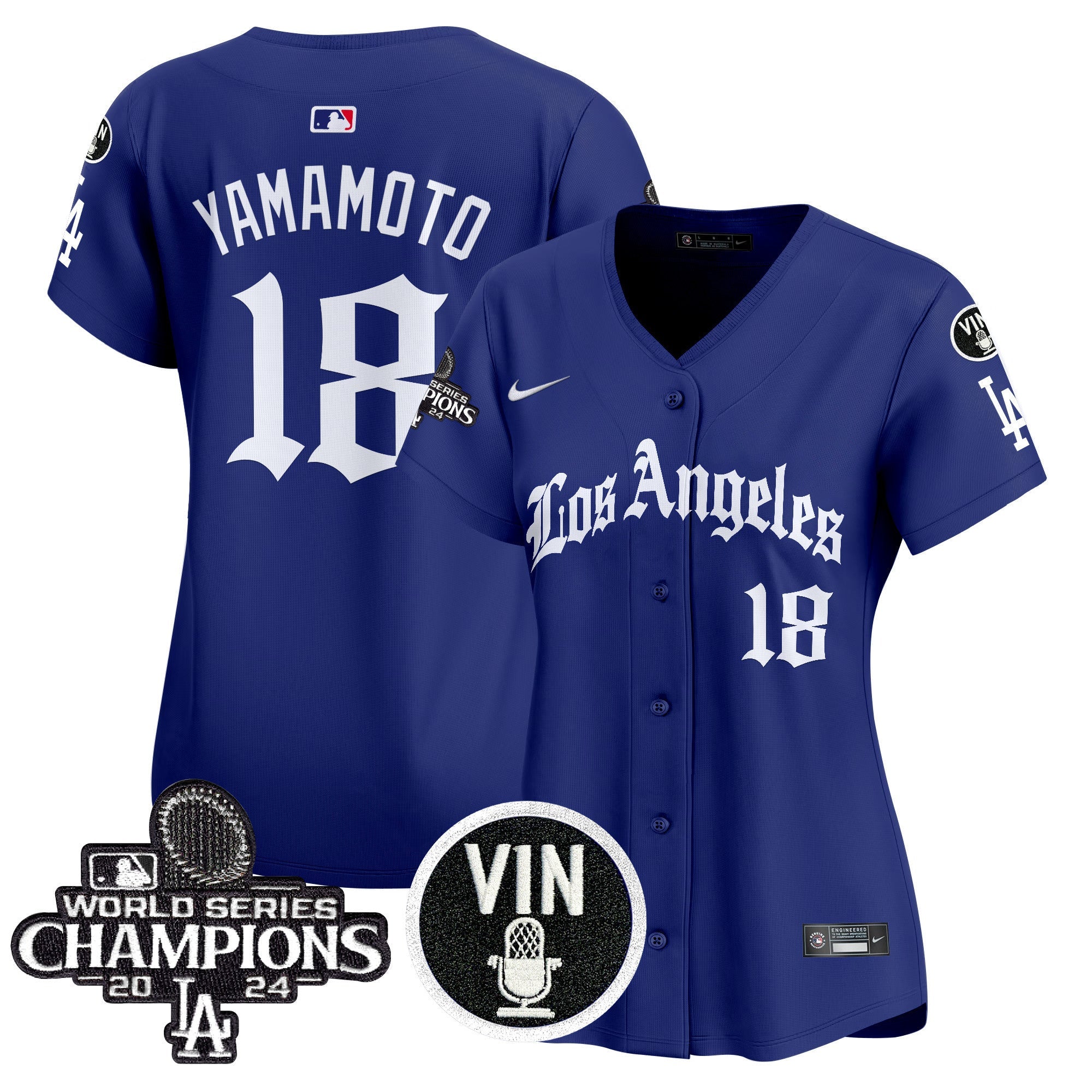 Women’s 2025 LA Gothic Style Vapor Premier Limited Jersey
