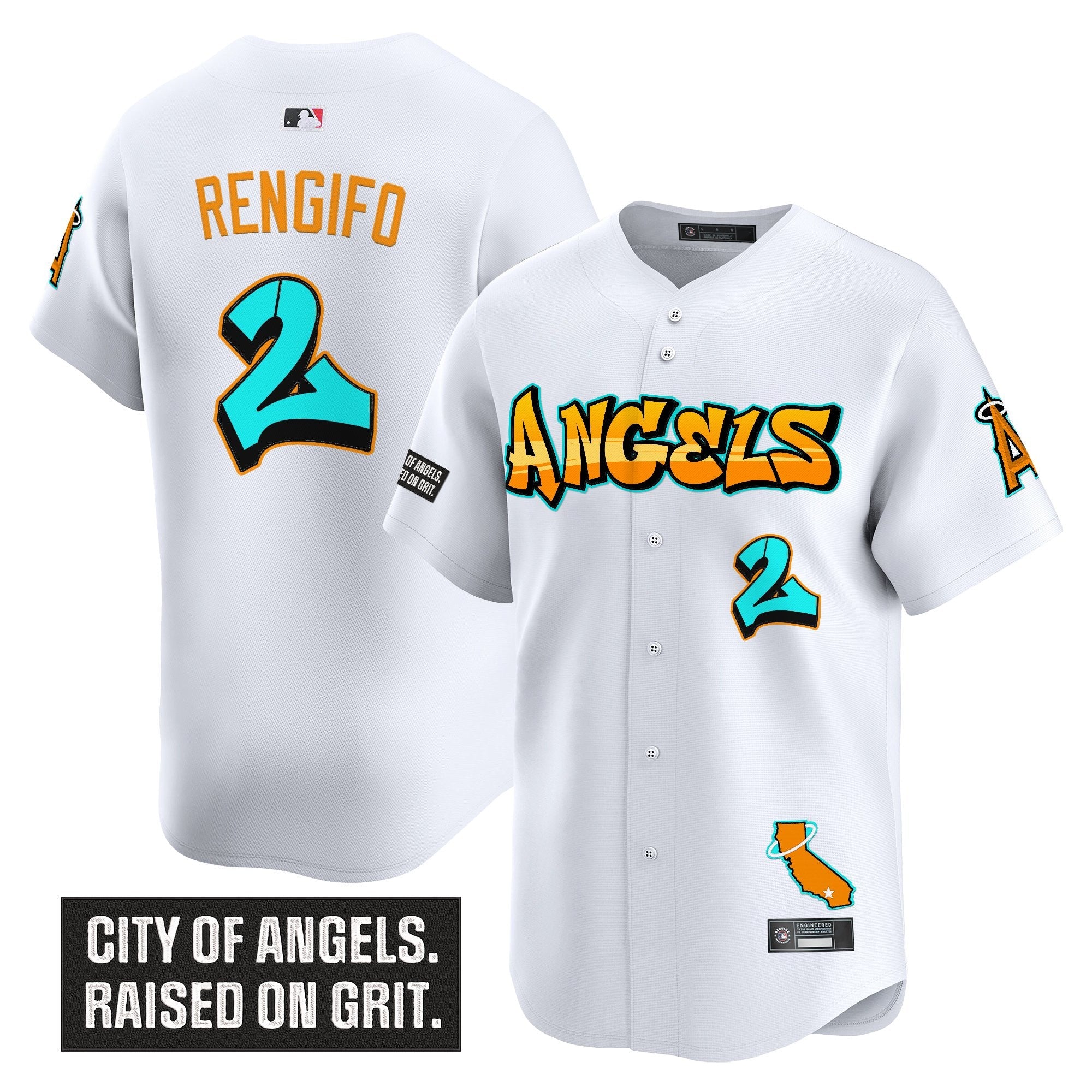 Men’s Los Angeles ‘Graffiti Halo Drop Edition’ Vapor Premier Limited Jersey