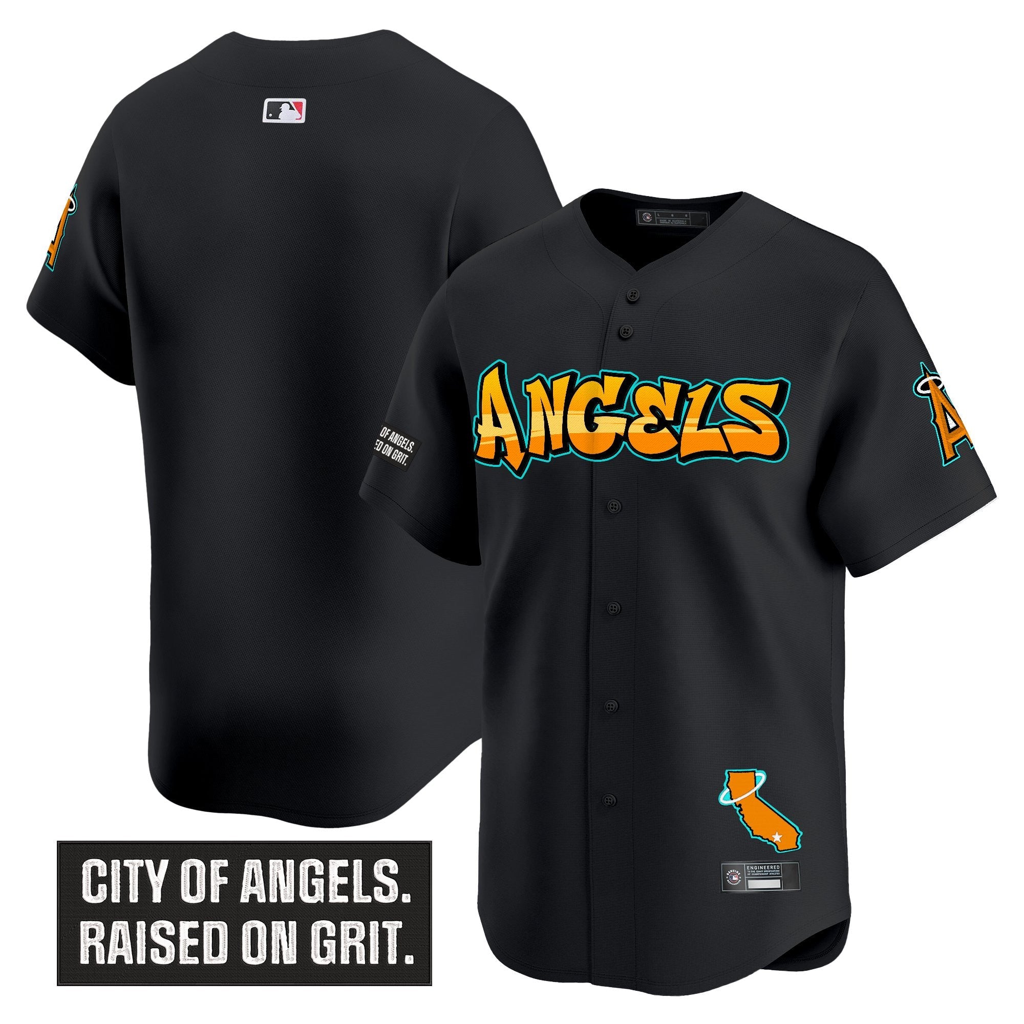 Men’s Los Angeles ‘Graffiti Halo Drop Edition’ Vapor Premier Limited Jersey