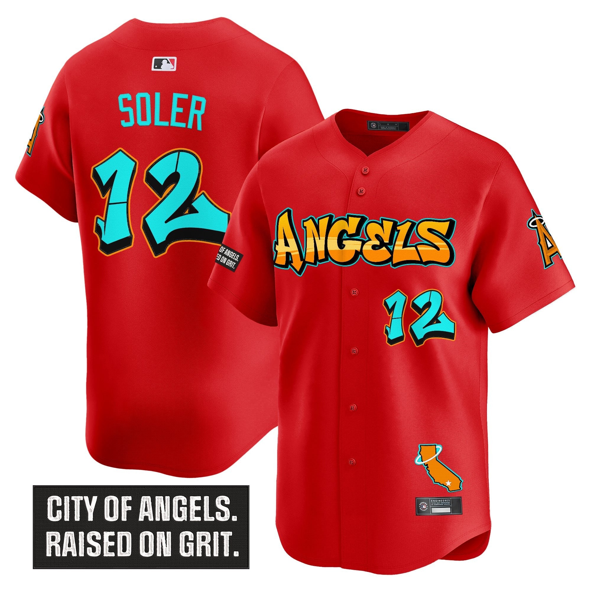 Men’s Los Angeles ‘Graffiti Halo Drop Edition’ Vapor Premier Limited Jersey