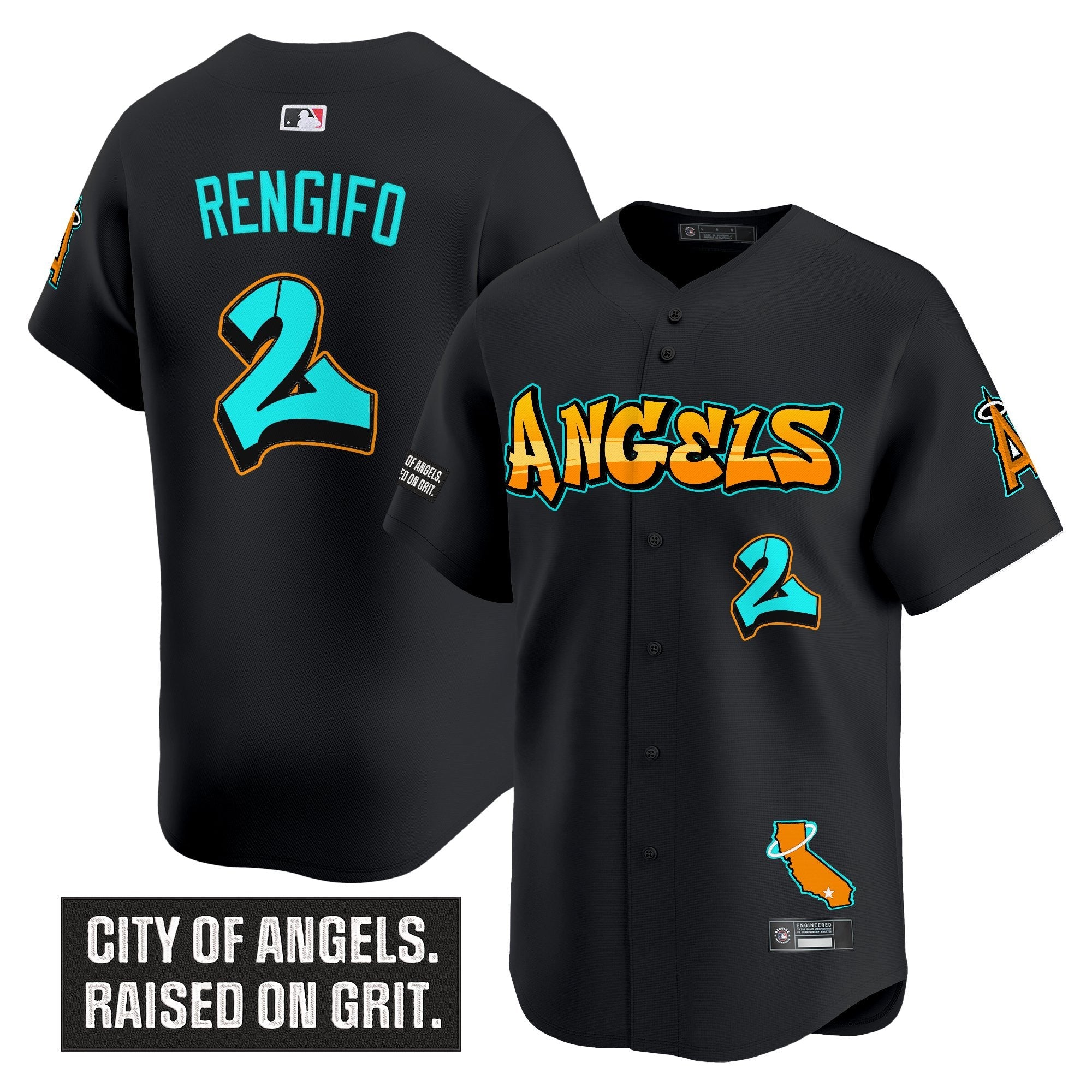 Men’s Los Angeles ‘Graffiti Halo Drop Edition’ Vapor Premier Limited Jersey