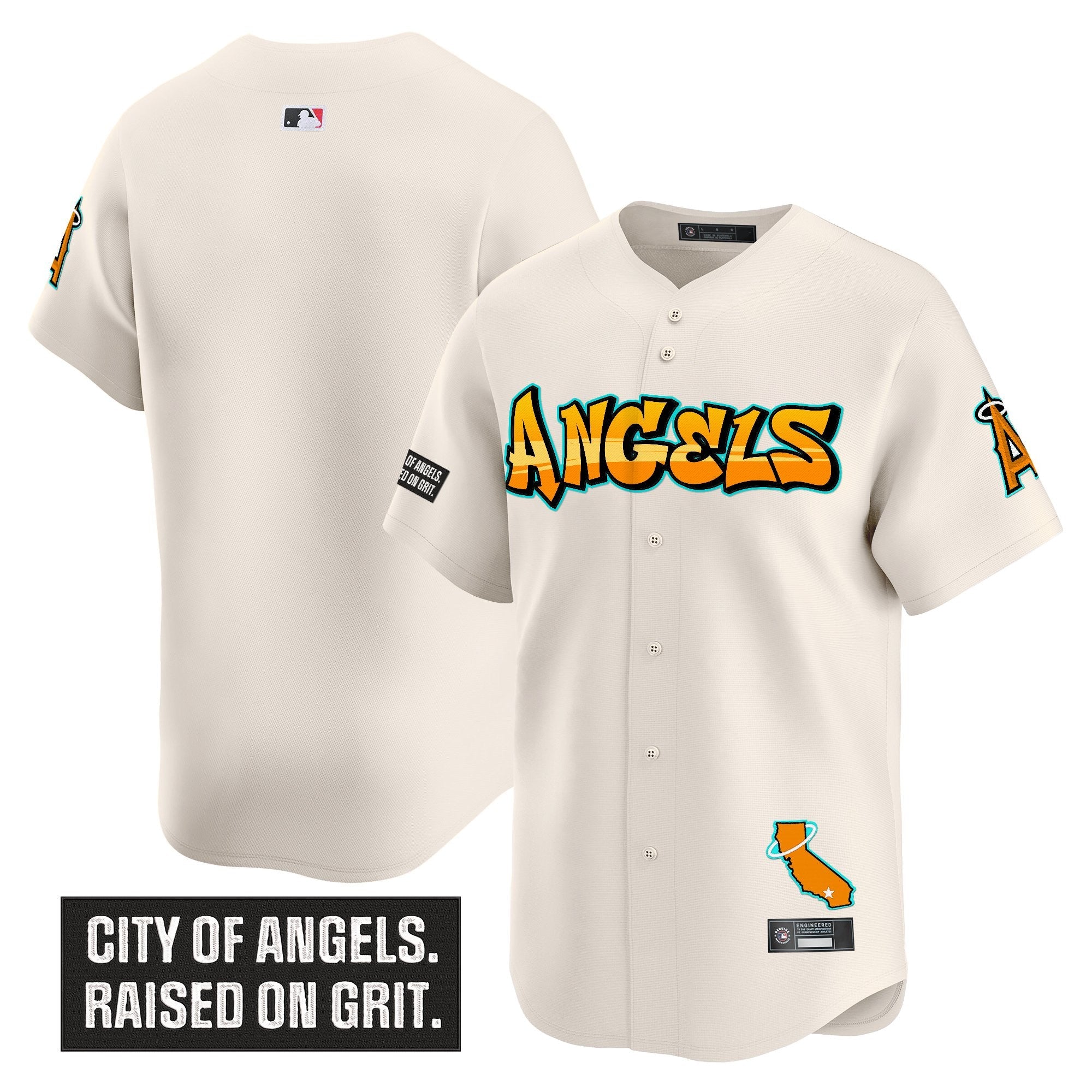 Men’s Los Angeles ‘Graffiti Halo Drop Edition’ Vapor Premier Limited Jersey