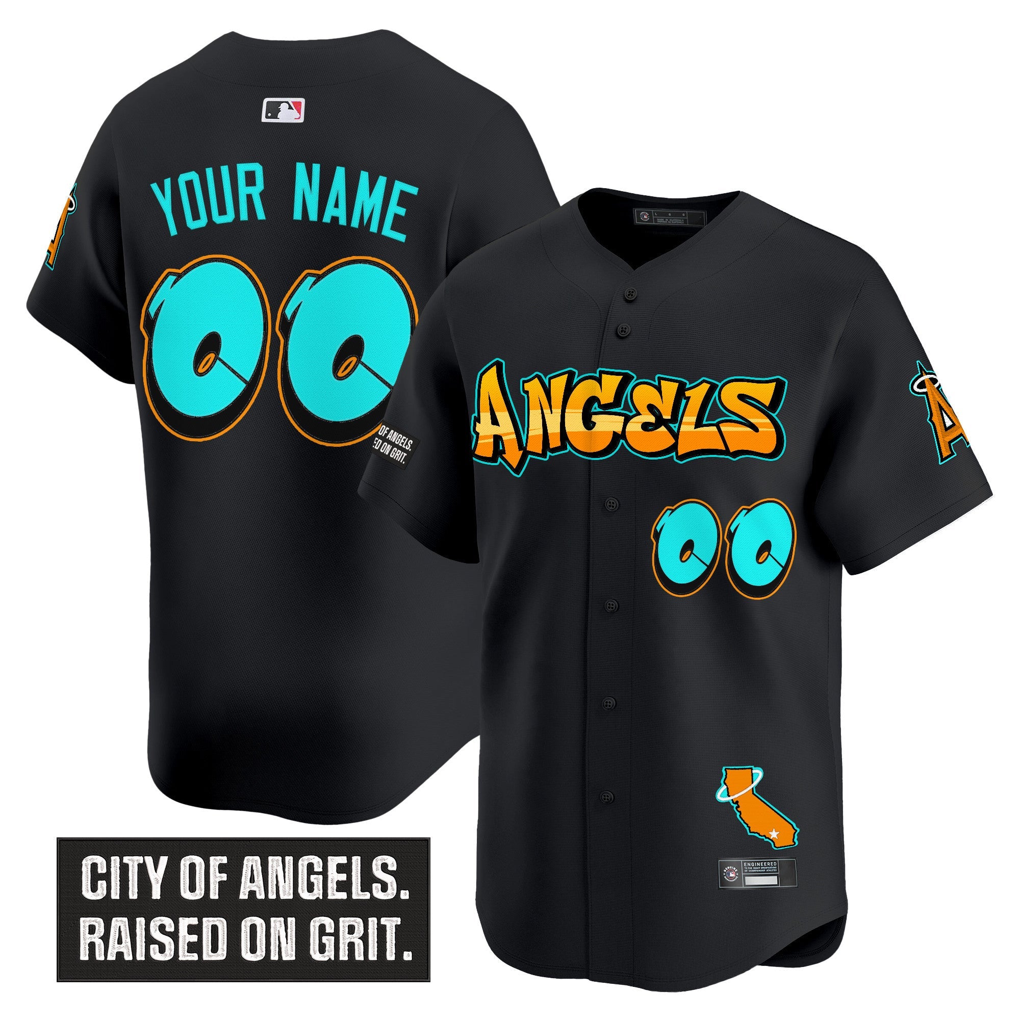 Los Angeles ‘Graffiti Halo Drop Edition’ Vapor Premier Limited Custom Jersey