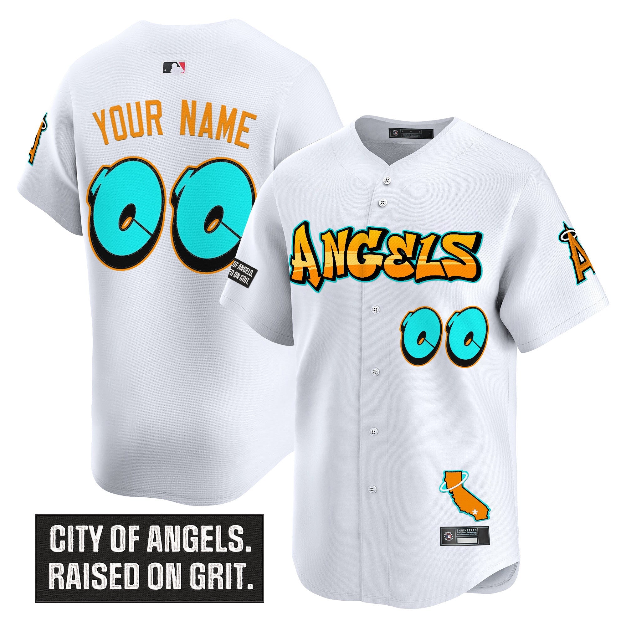 Los Angeles ‘Graffiti Halo Drop Edition’ Vapor Premier Limited Custom Jersey
