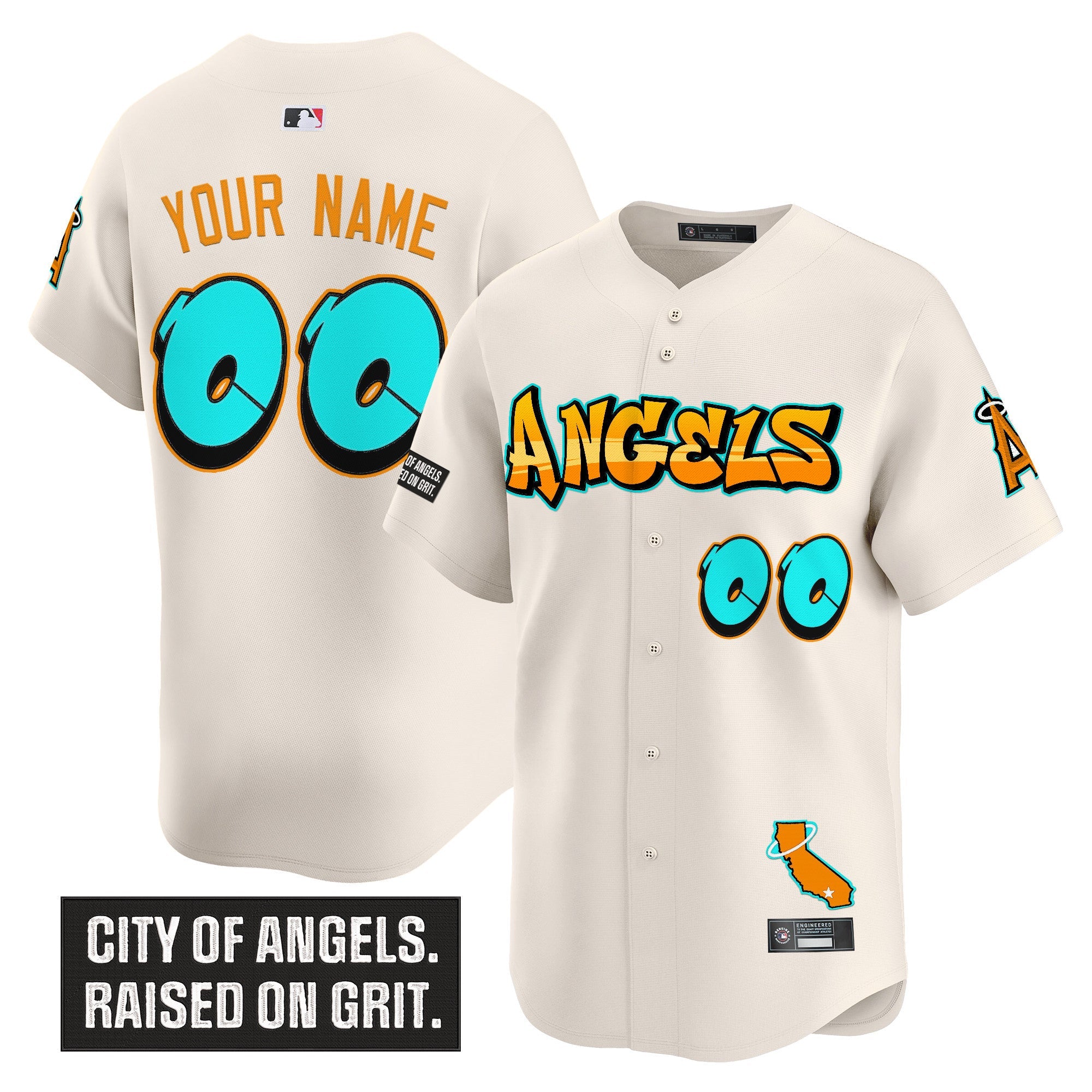Los Angeles ‘Graffiti Halo Drop Edition’ Vapor Premier Limited Custom Jersey