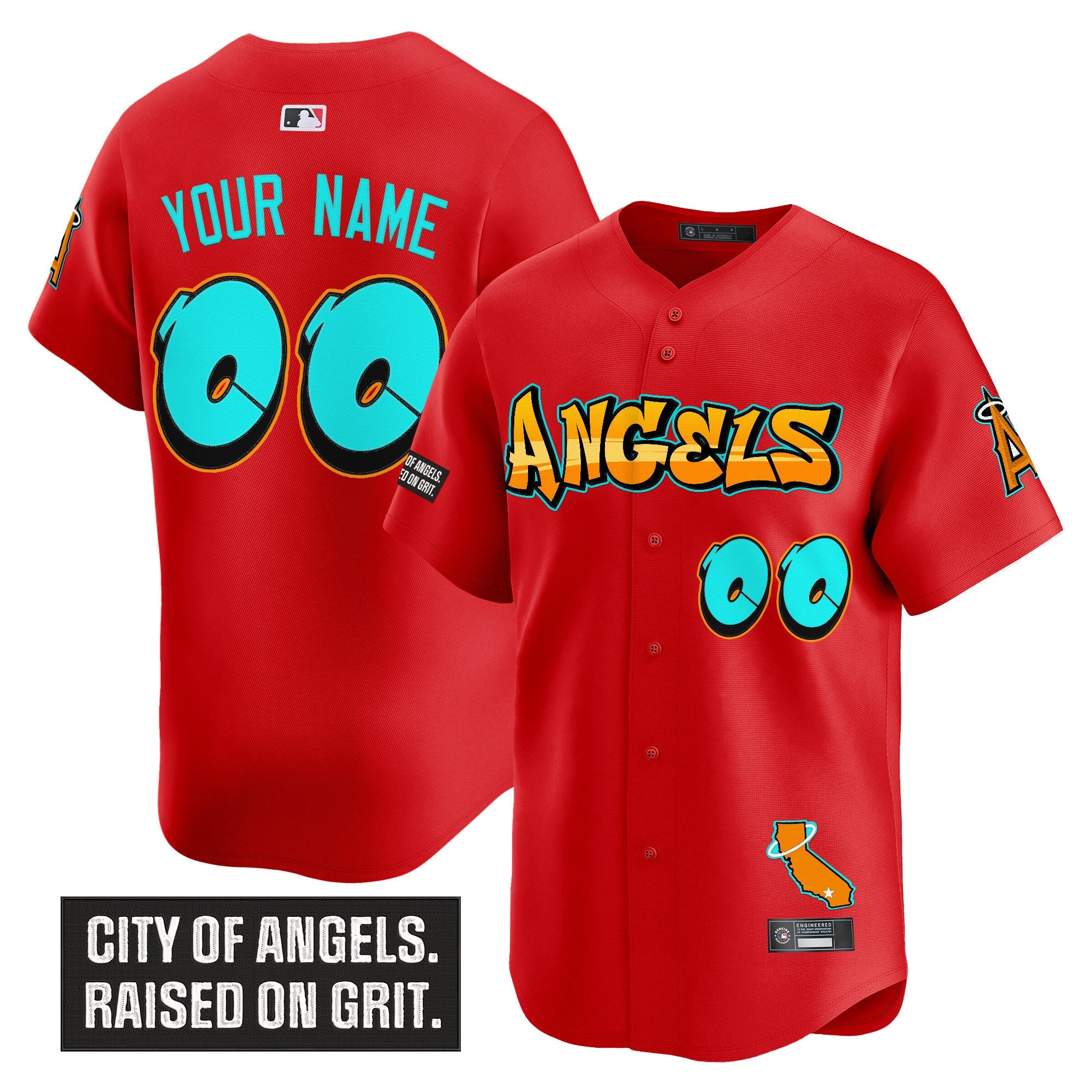Los Angeles ‘Graffiti Halo Drop Edition’ Vapor Premier Limited Custom Jersey