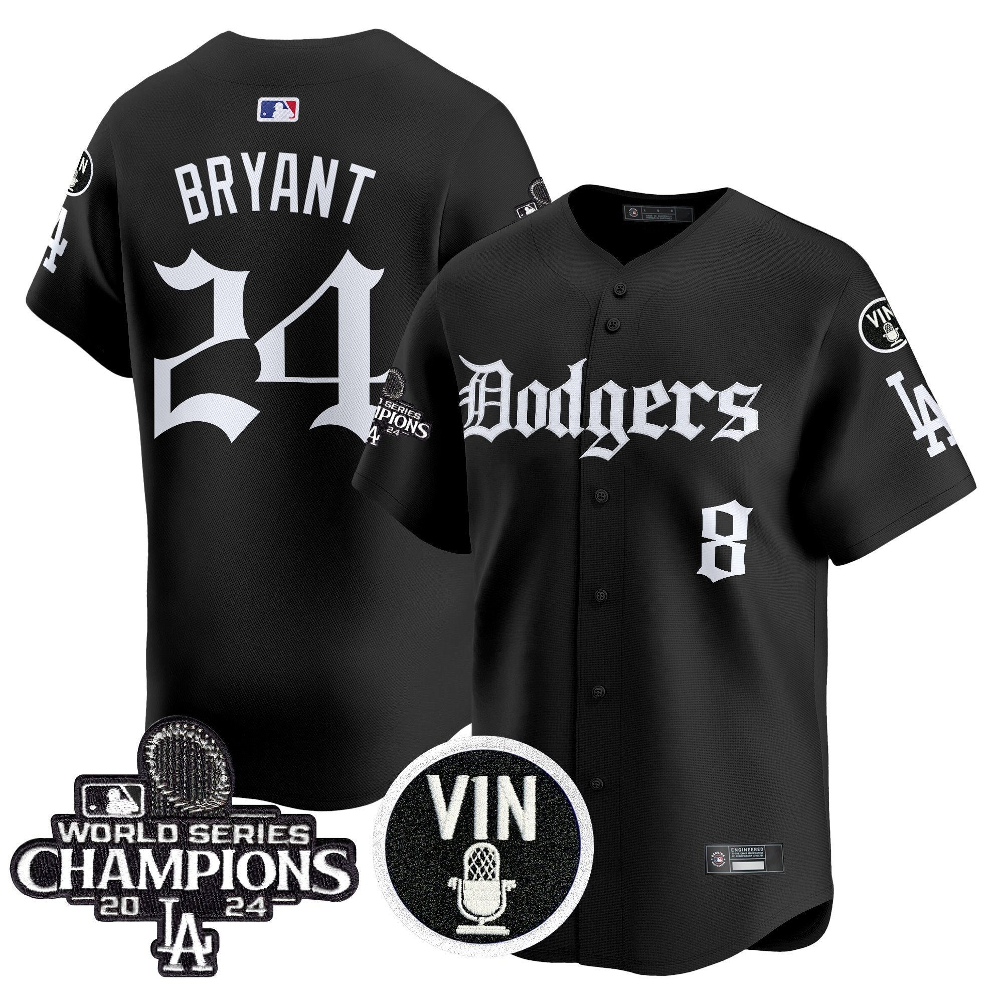 Men’s 2025 LA Gothic Style Vapor Premier Limited Jersey V2