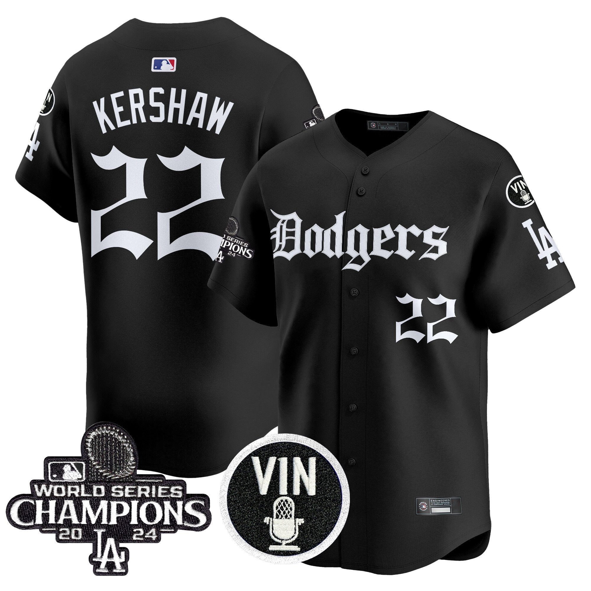 Men’s 2025 LA Gothic Style Vapor Premier Limited Jersey V2