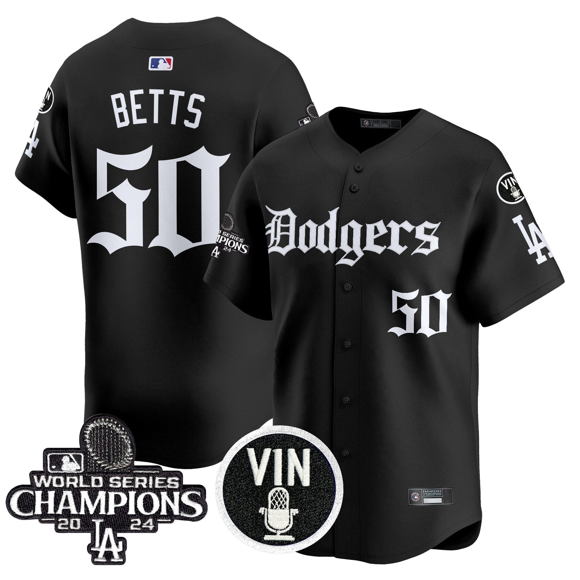 Men’s 2025 LA Gothic Style Vapor Premier Limited Jersey V2