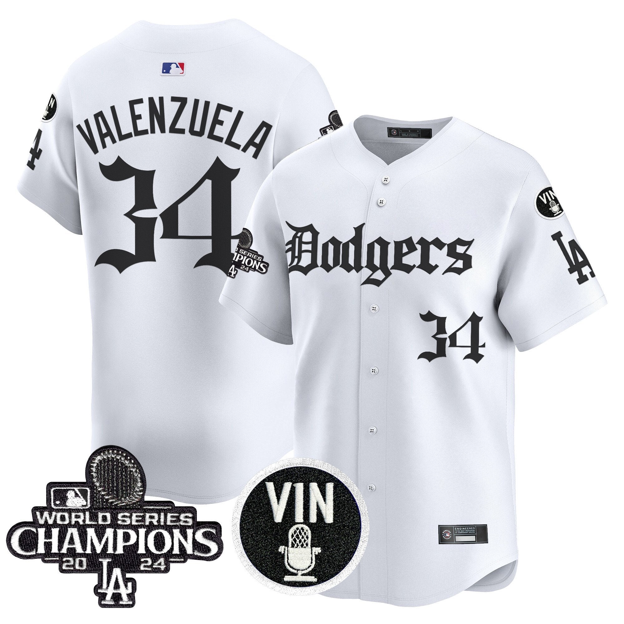 Men’s 2025 LA Gothic Style Vapor Premier Limited Jersey V2