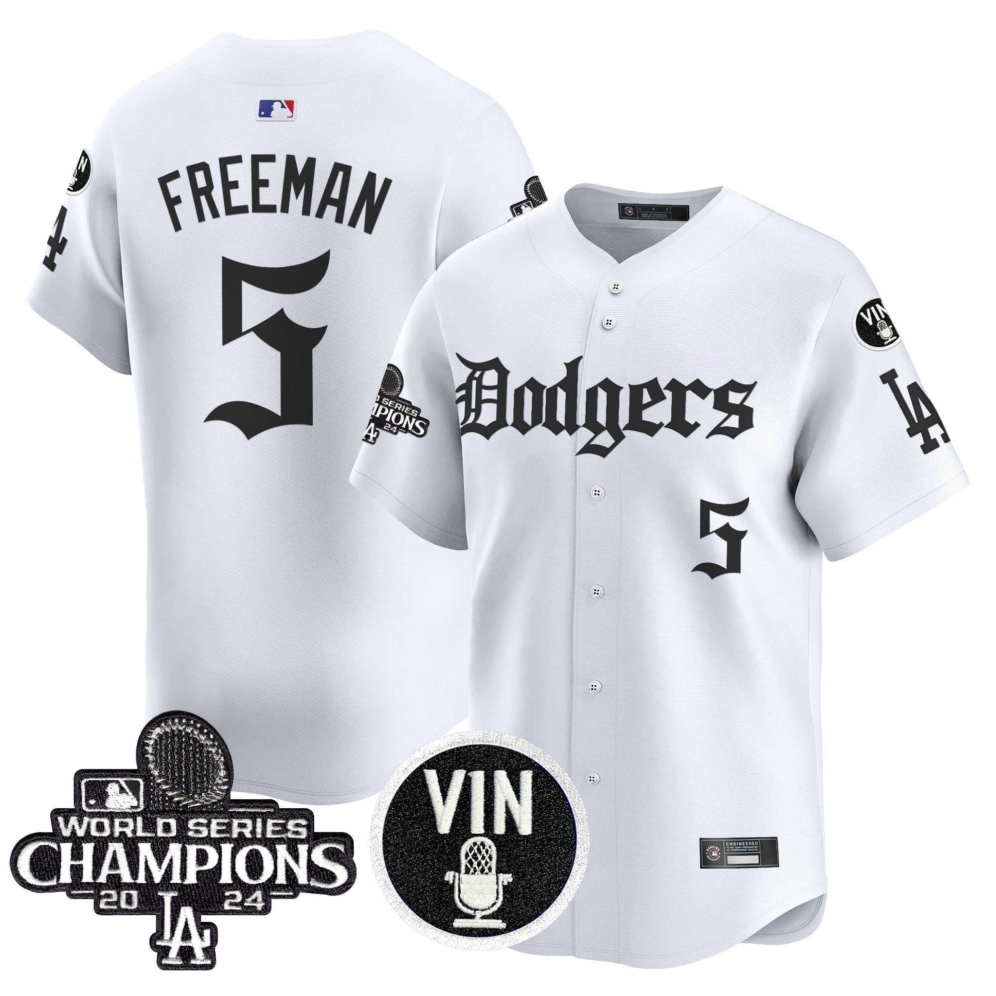 Men’s 2025 LA Gothic Style Vapor Premier Limited Jersey V2
