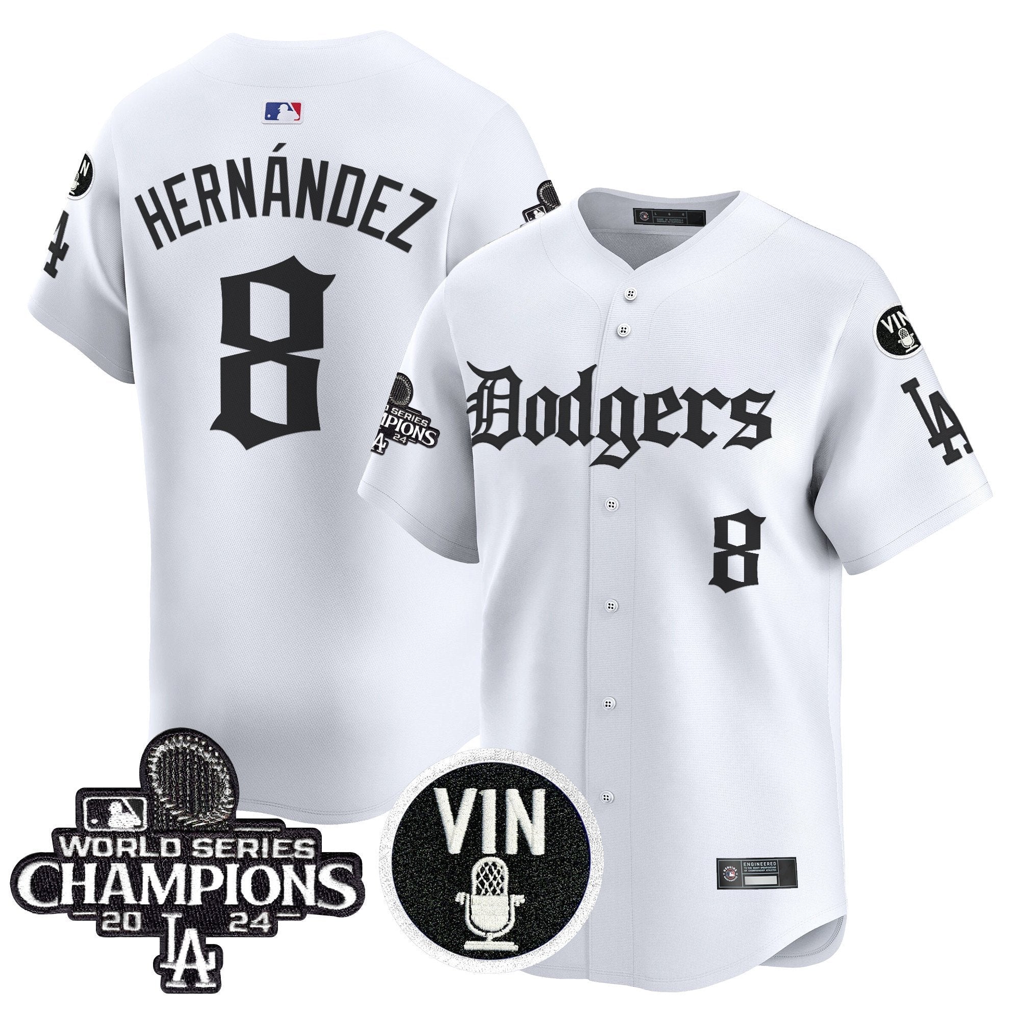 Men’s 2025 LA Gothic Style Vapor Premier Limited Jersey V2