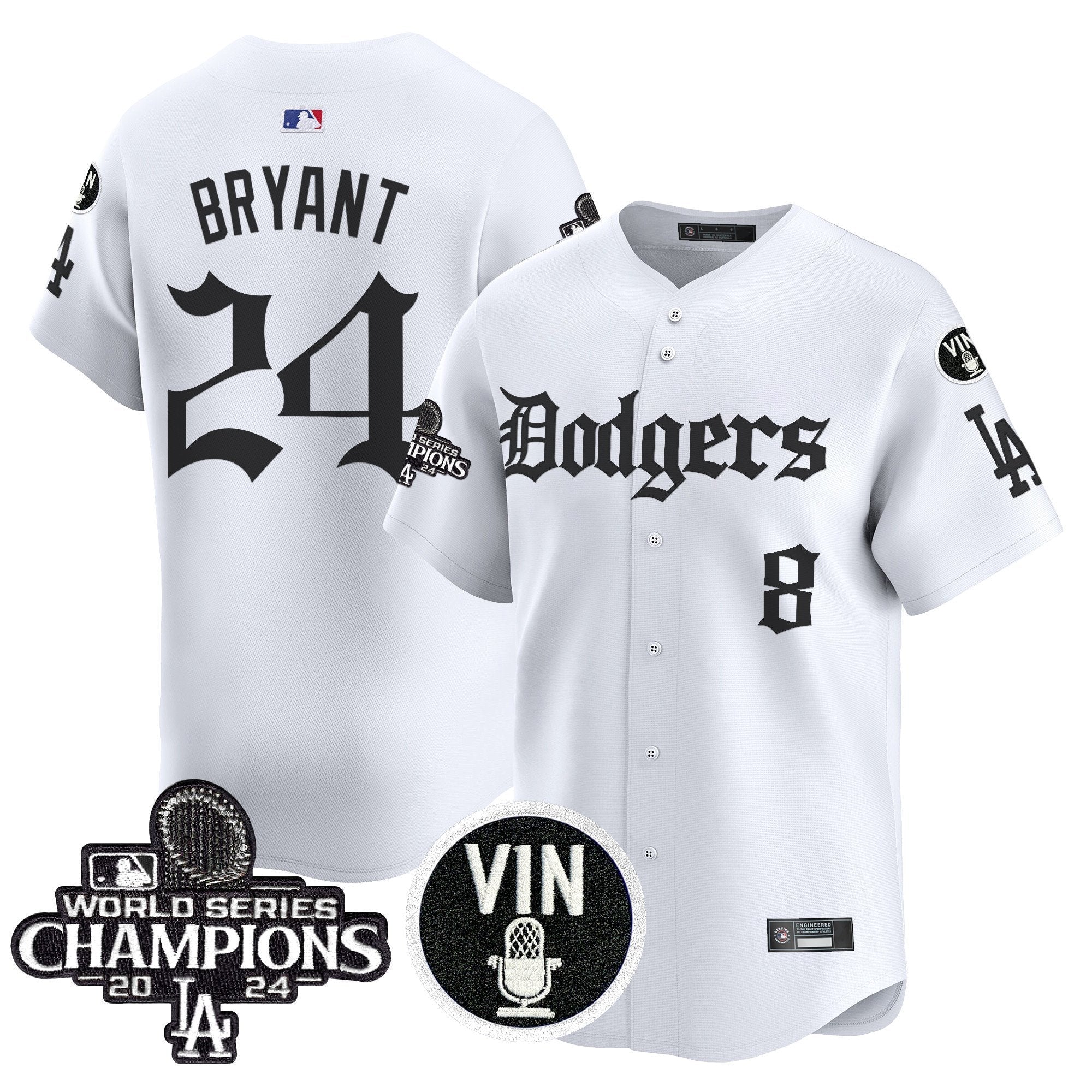 Men’s 2025 LA Gothic Style Vapor Premier Limited Jersey V2