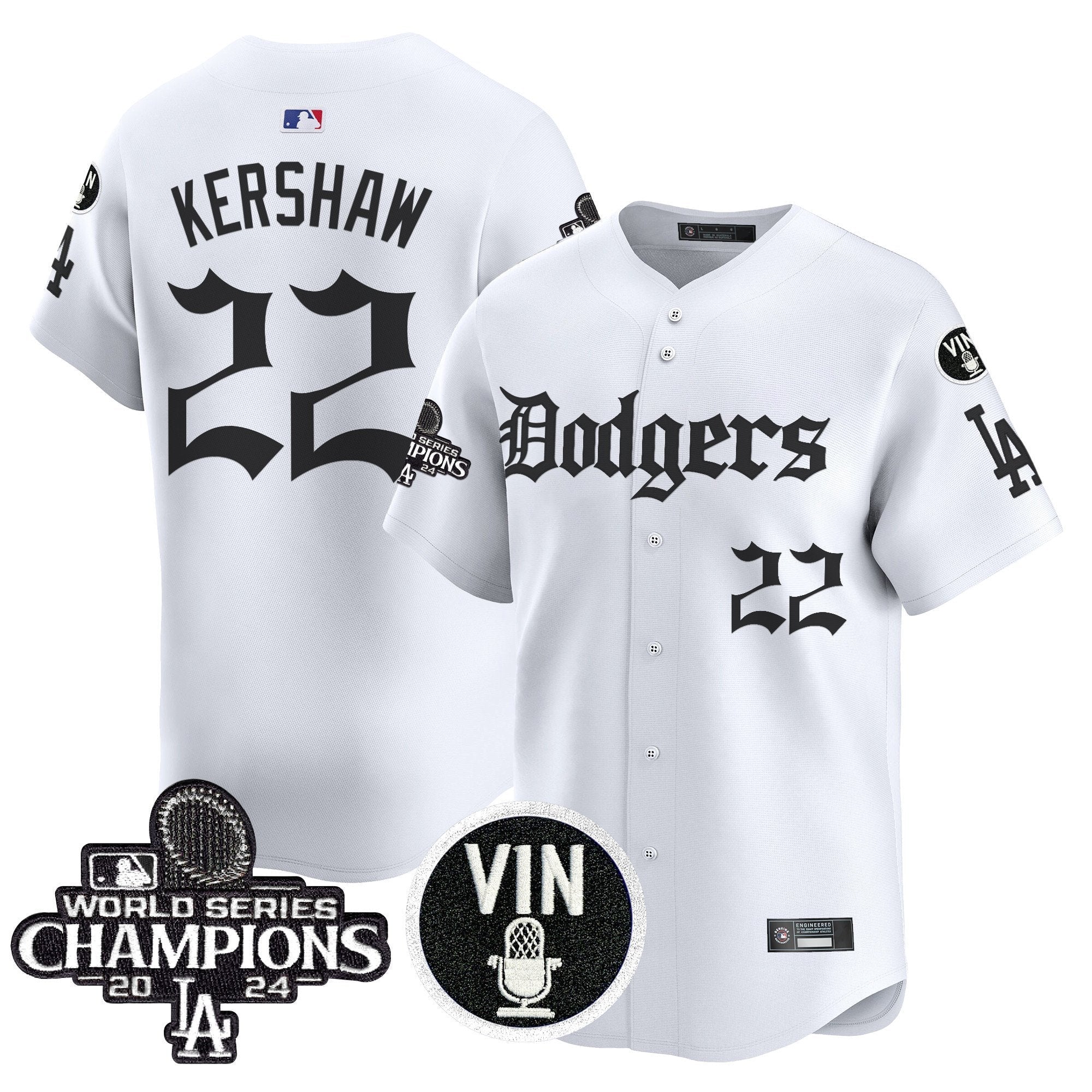 Men’s 2025 LA Gothic Style Vapor Premier Limited Jersey V2