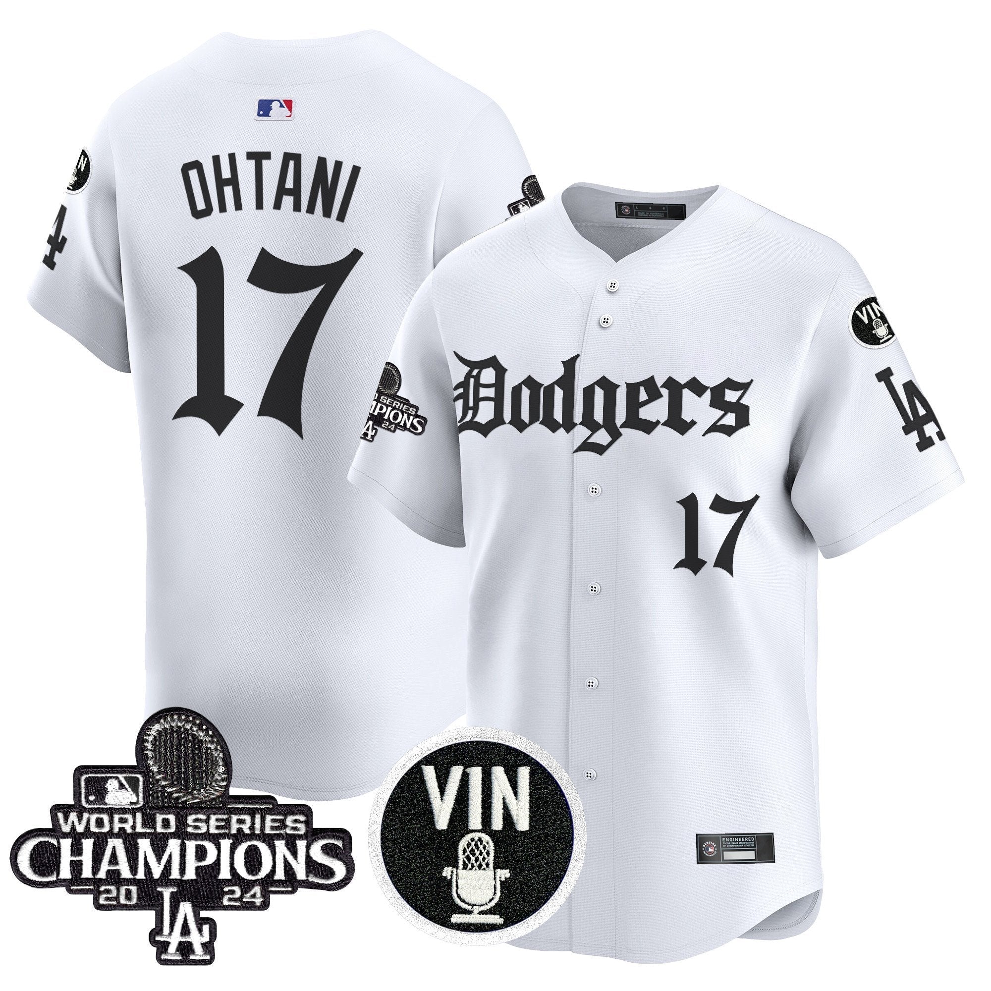 Men’s 2025 LA Gothic Style Vapor Premier Limited Jersey V2