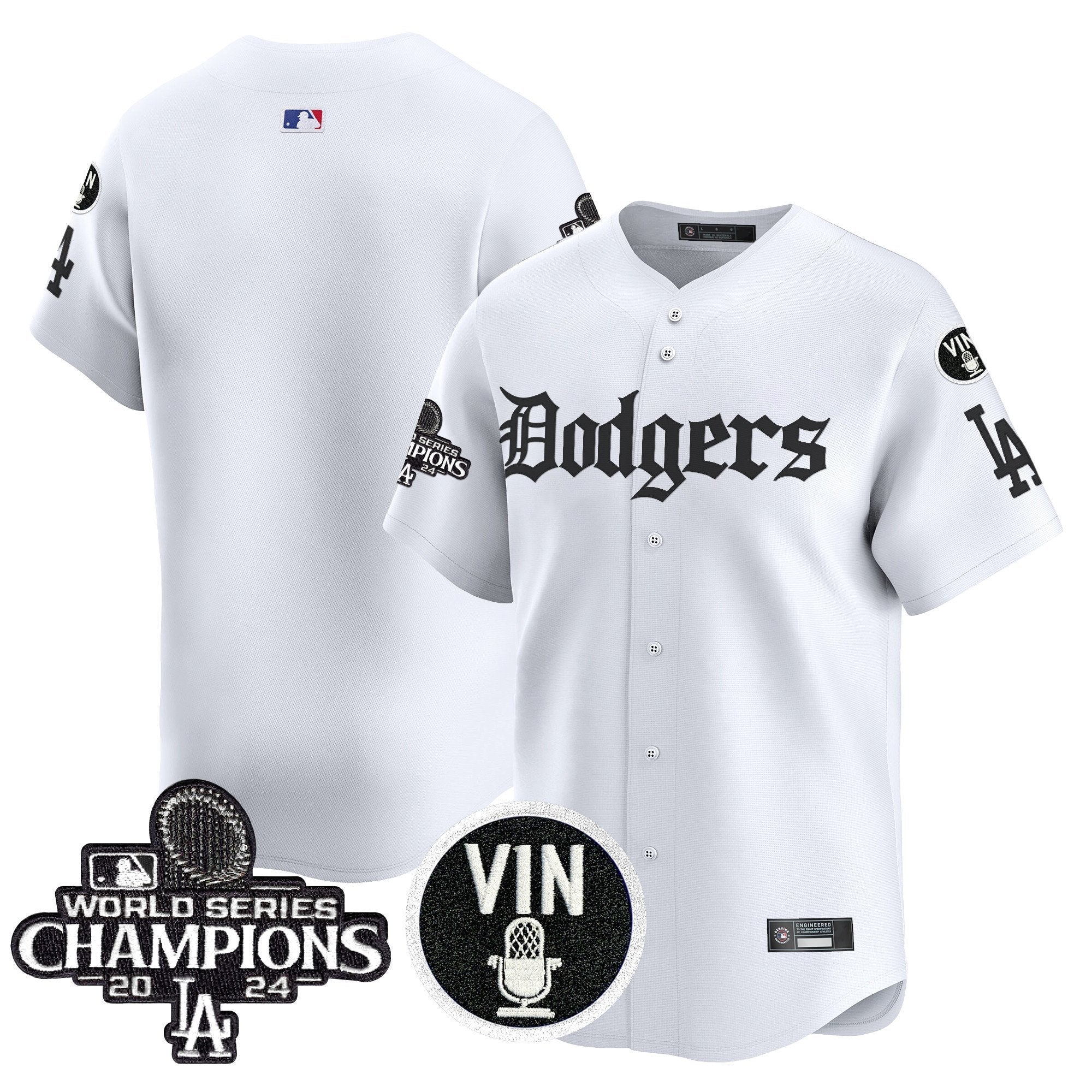 Men’s 2025 LA Gothic Style Vapor Premier Limited Jersey V2