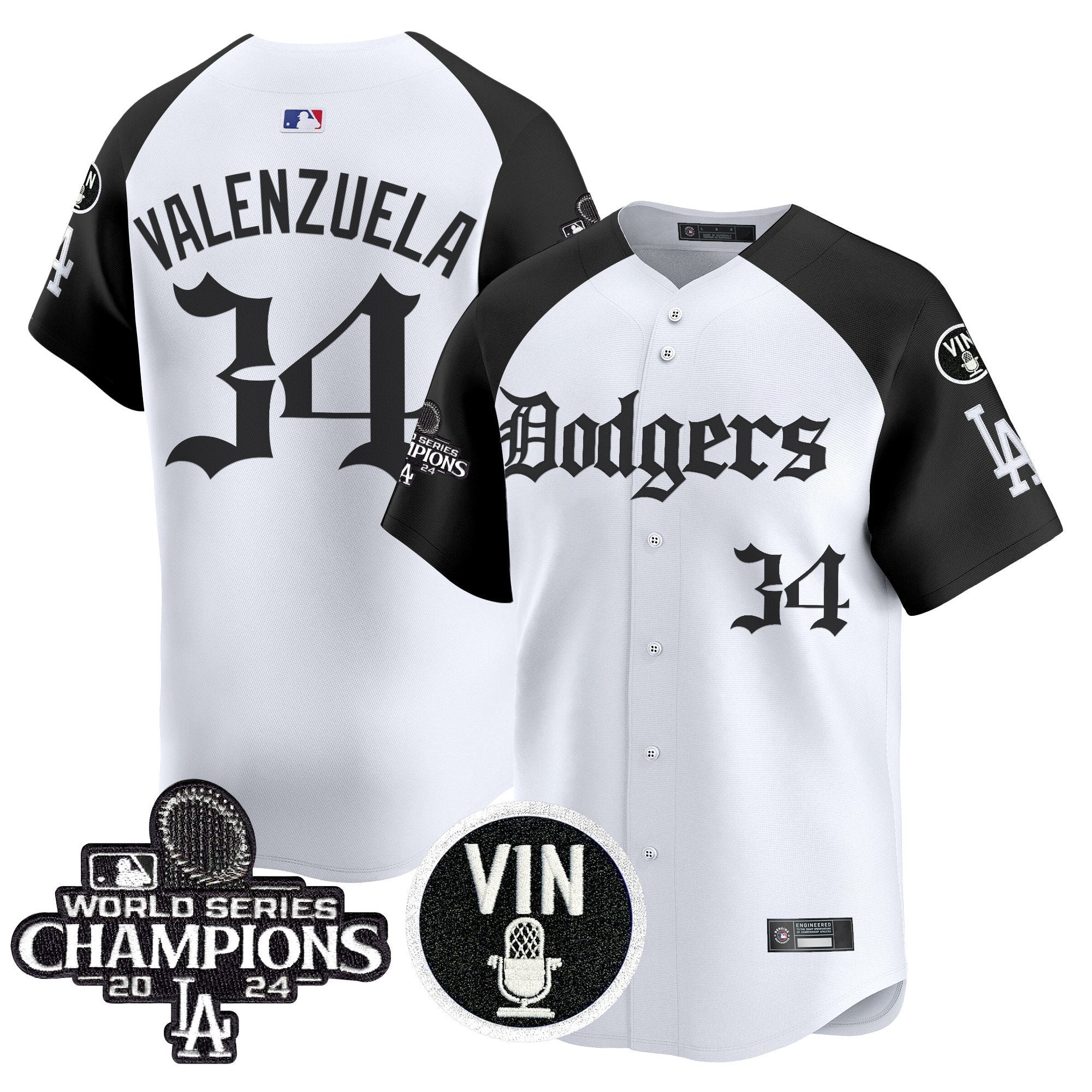 Men’s 2025 LA Gothic Style Vapor Premier Limited Jersey V2