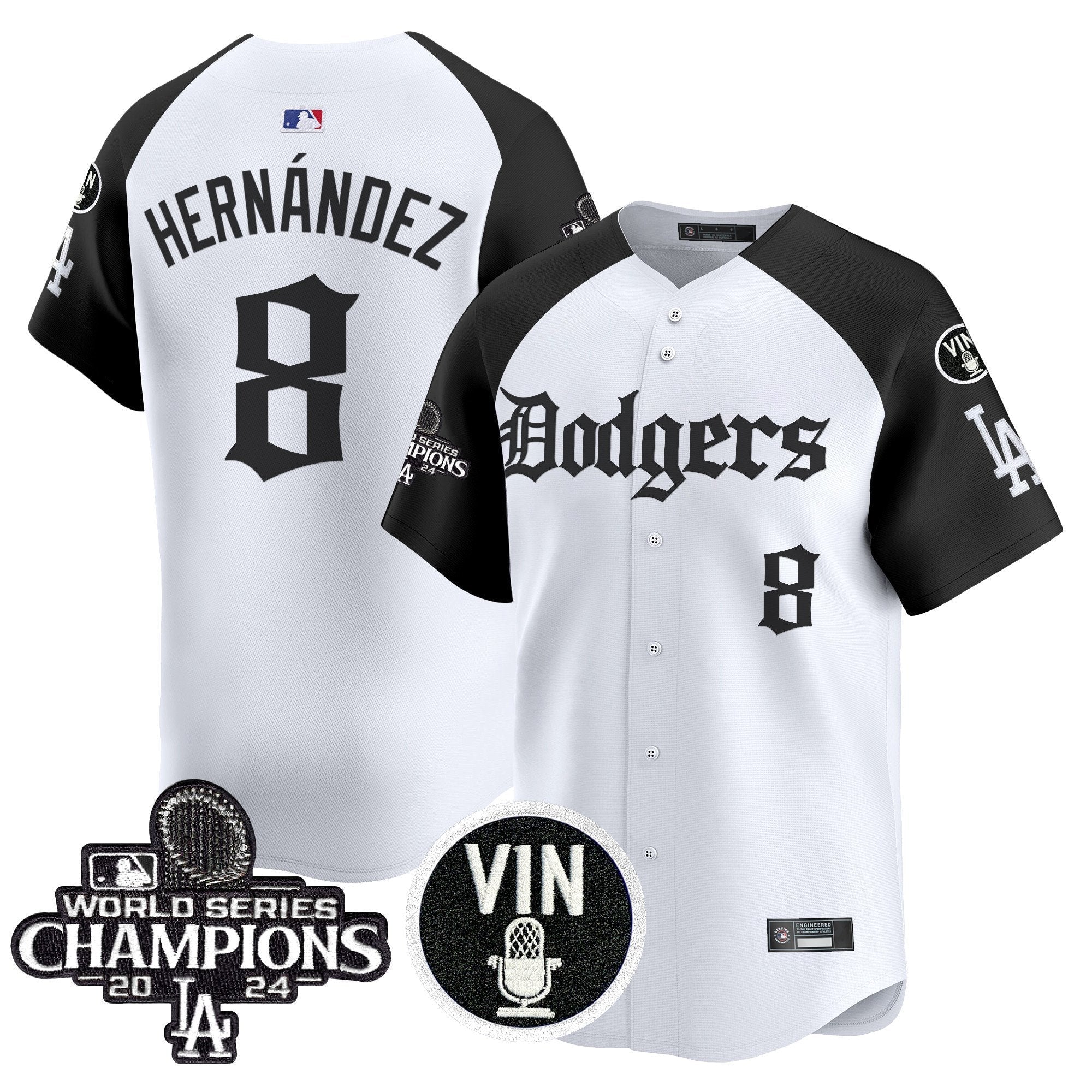 Men’s 2025 LA Gothic Style Vapor Premier Limited Jersey V2