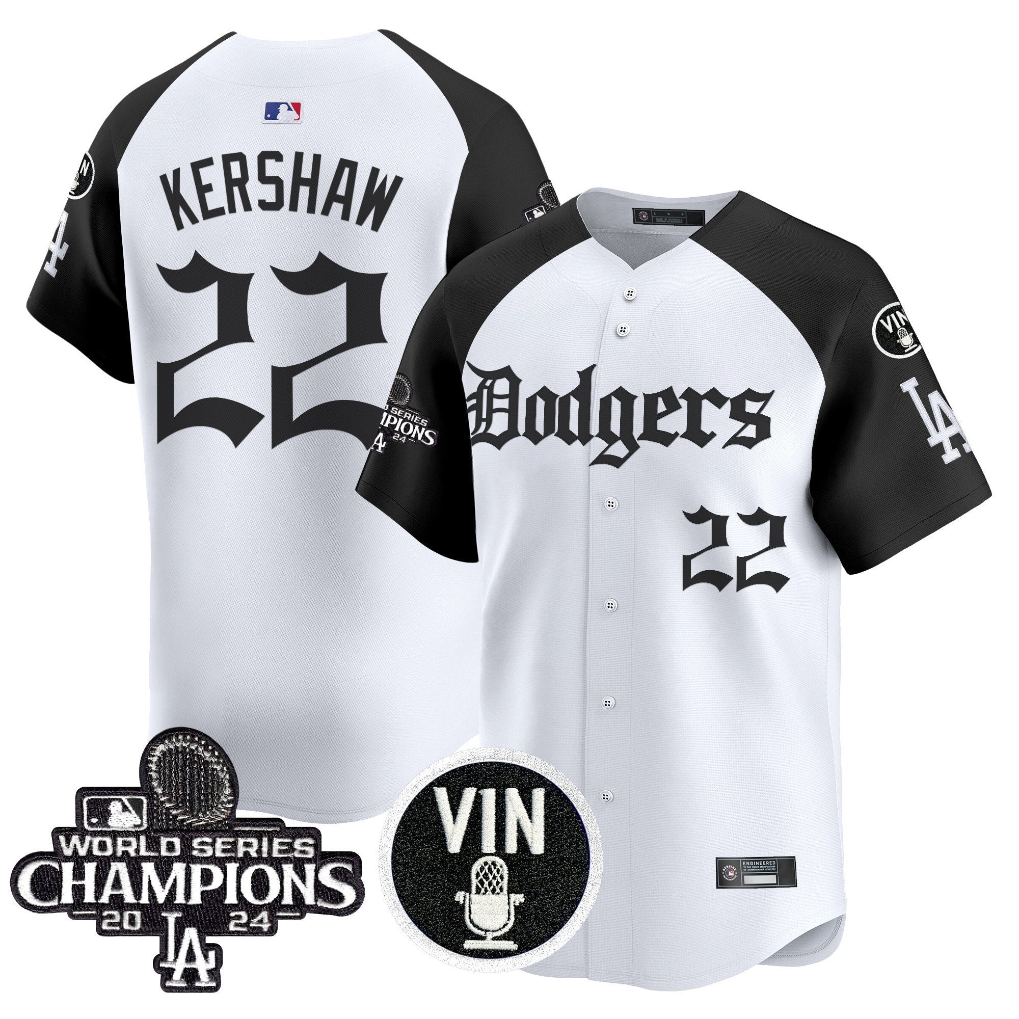 Men’s 2025 LA Gothic Style Vapor Premier Limited Jersey V2