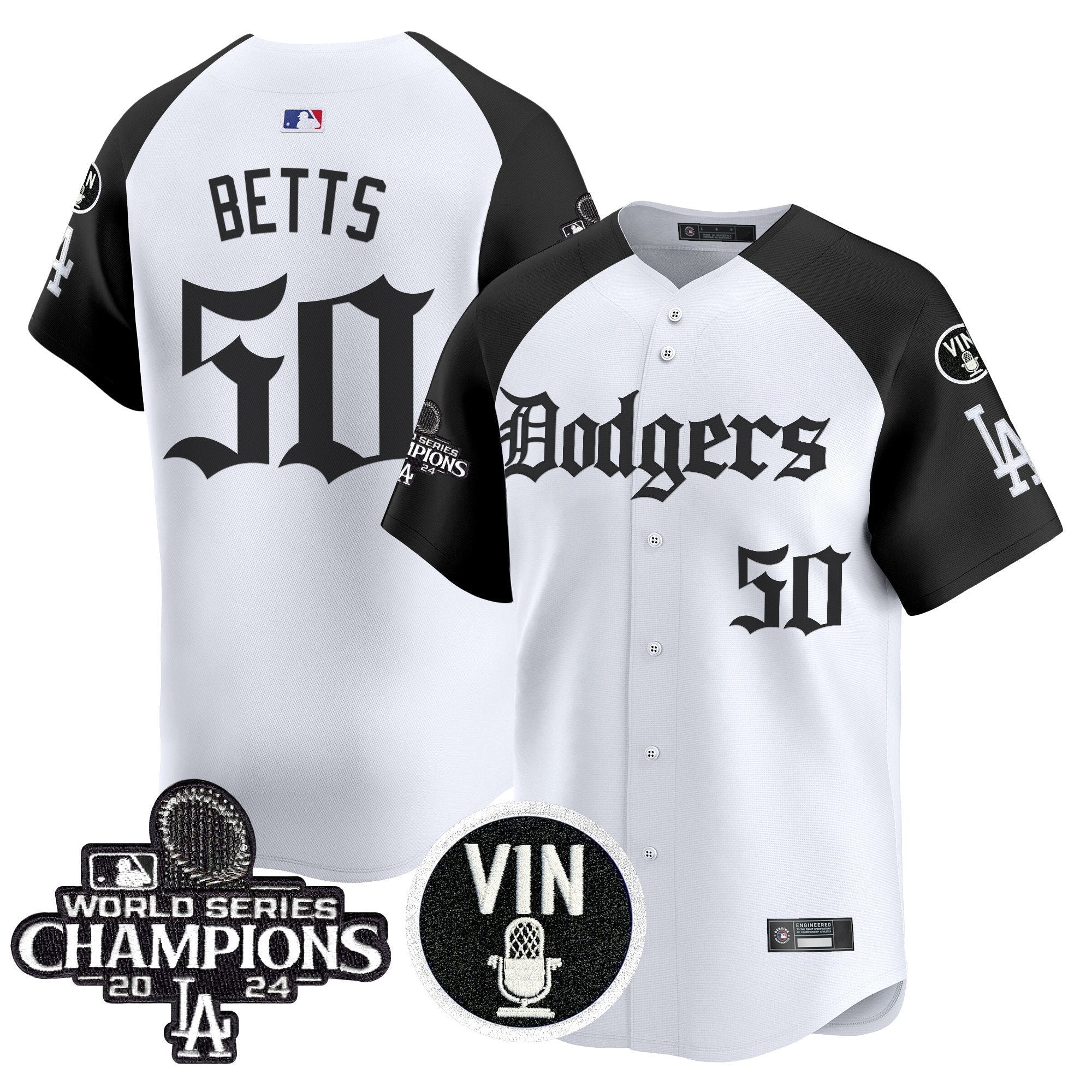 Men’s 2025 LA Gothic Style Vapor Premier Limited Jersey V2