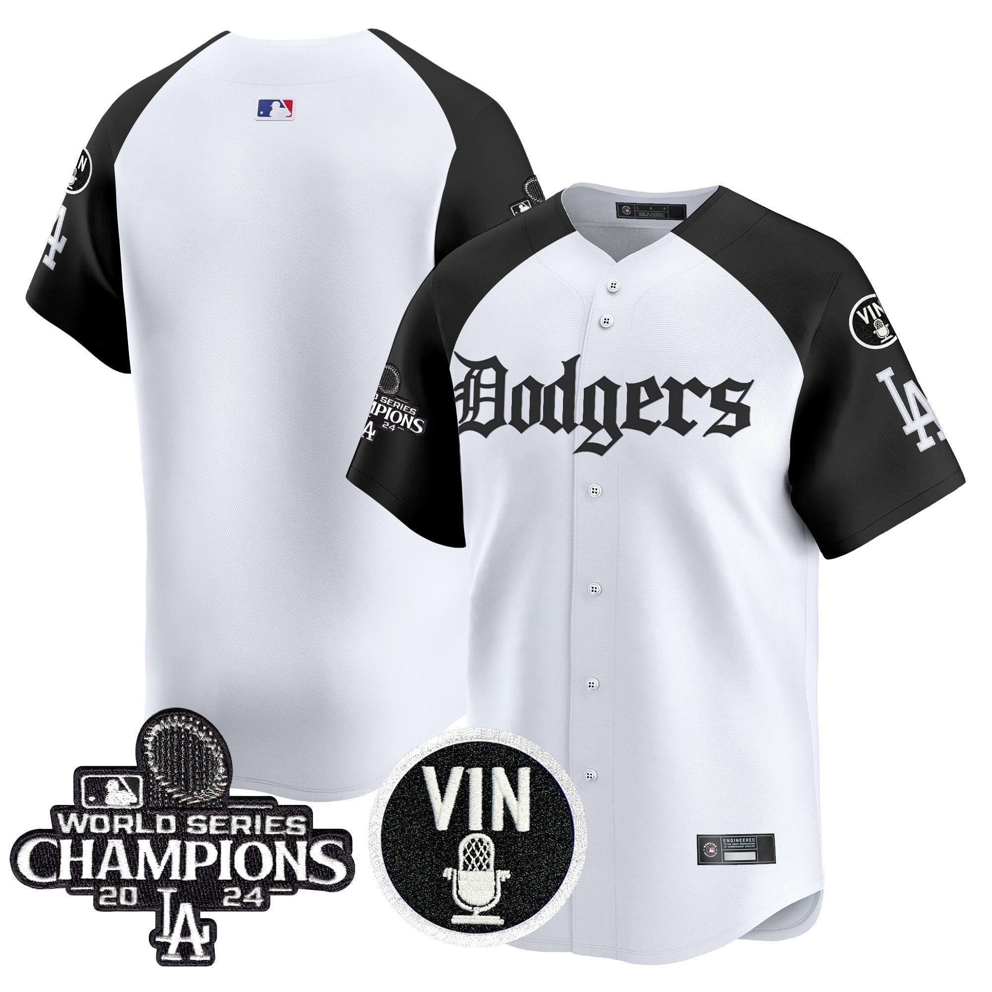 Men’s 2025 LA Gothic Style Vapor Premier Limited Jersey V2