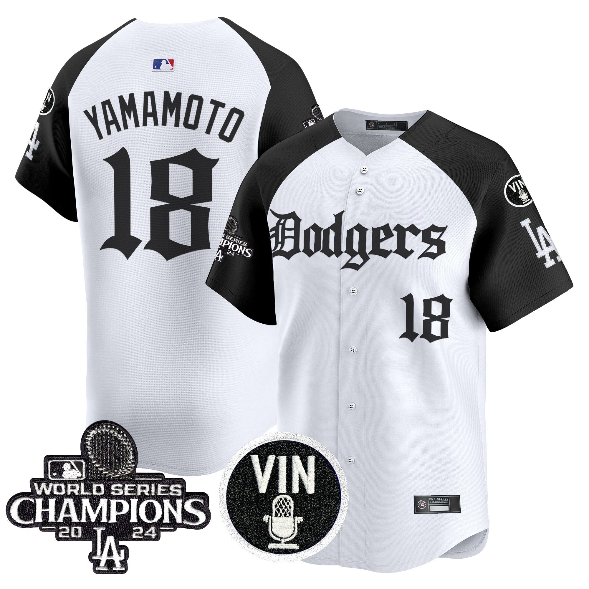 Men’s 2025 LA Gothic Style Vapor Premier Limited Jersey V2
