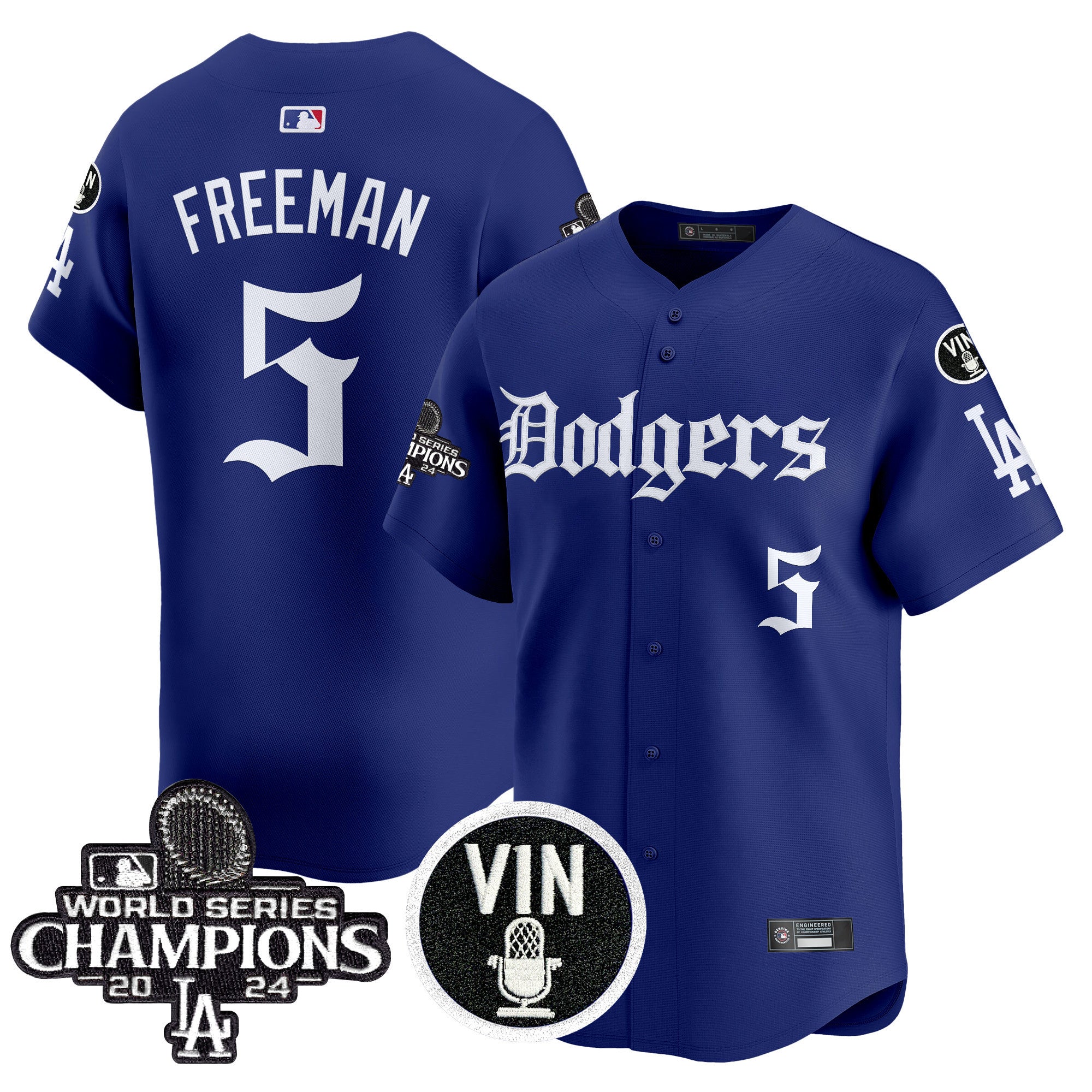 Men’s 2025 LA Gothic Style Vapor Premier Limited Jersey V2