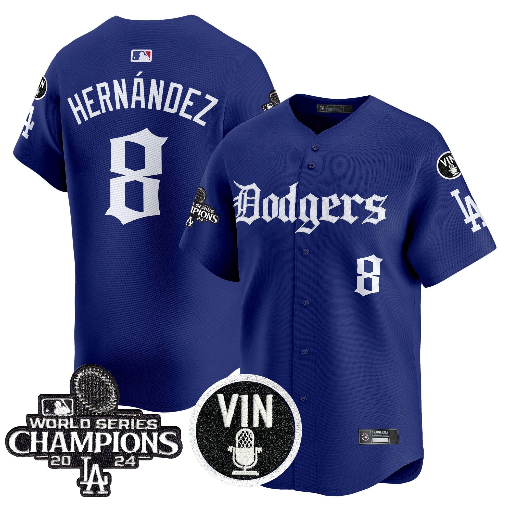 Men’s 2025 LA Gothic Style Vapor Premier Limited Jersey V2