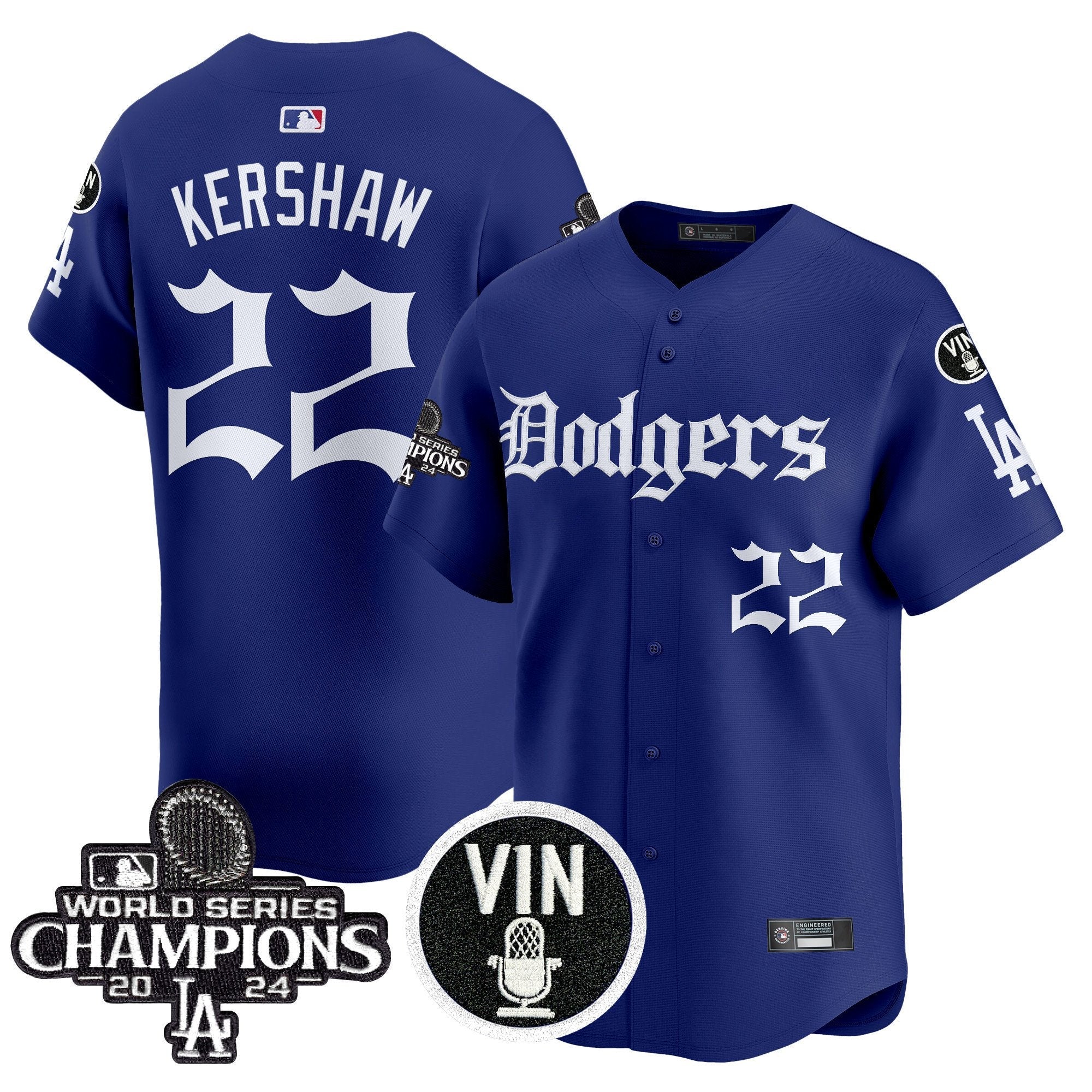 Men’s 2025 LA Gothic Style Vapor Premier Limited Jersey V2