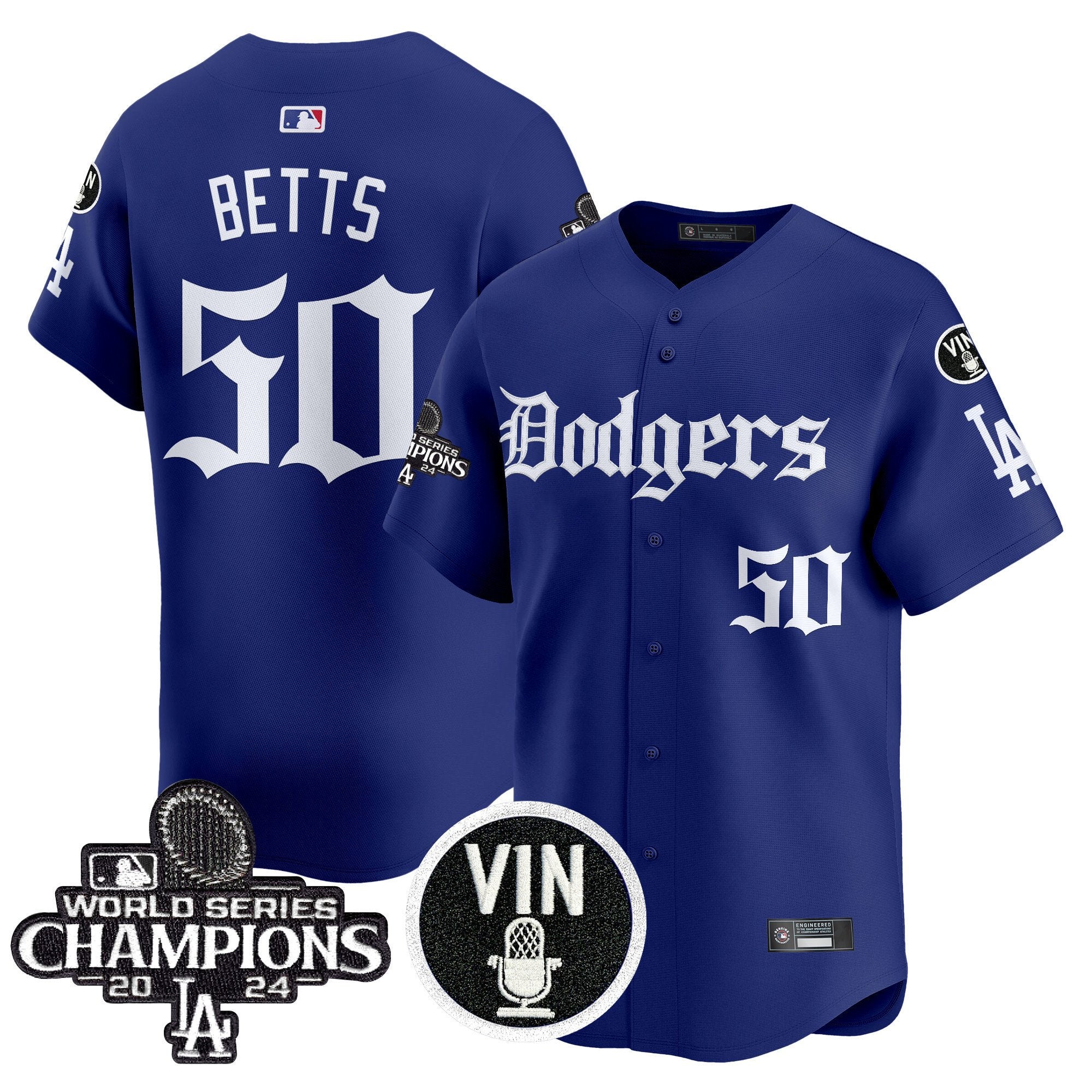 Men’s 2025 LA Gothic Style Vapor Premier Limited Jersey V2