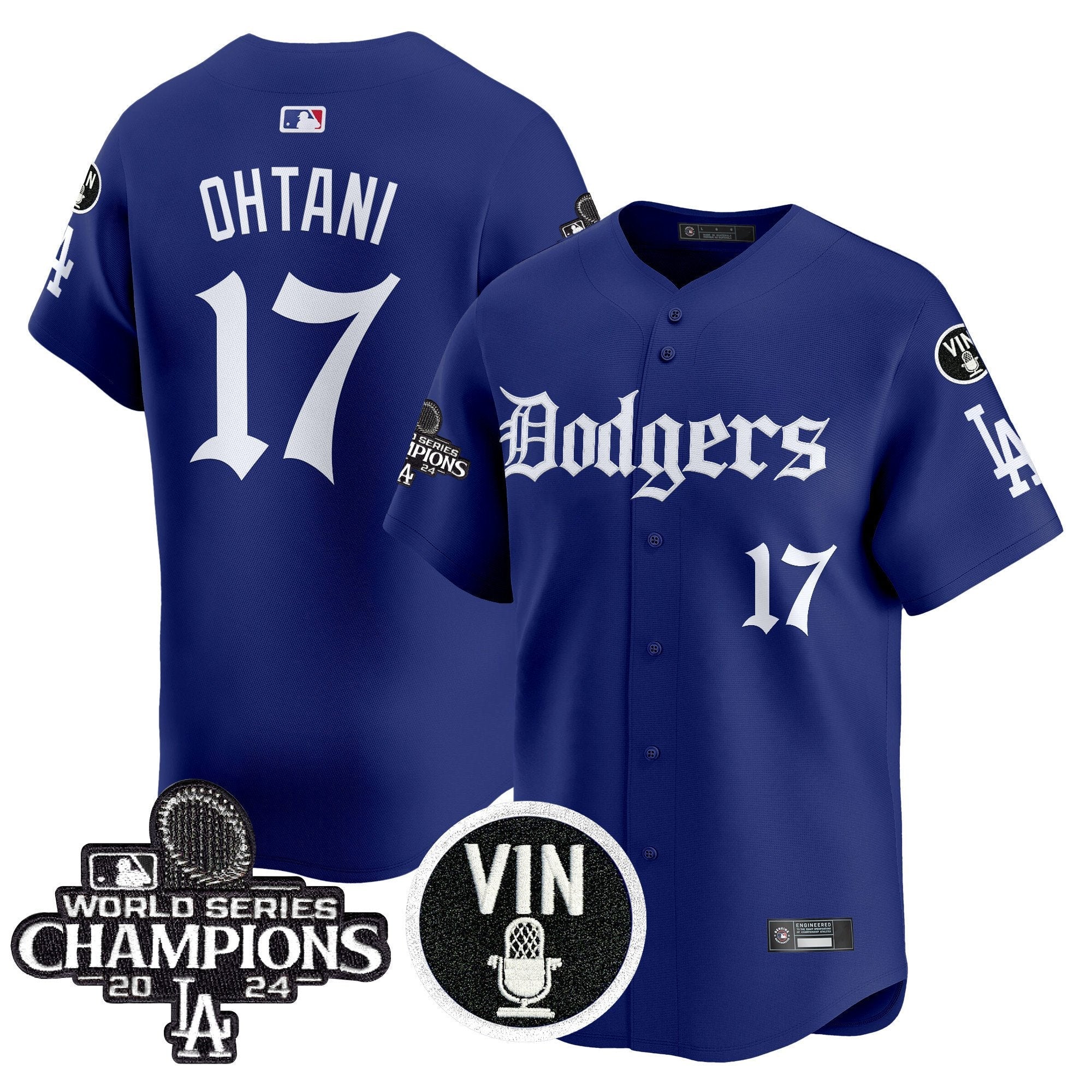 Men’s 2025 LA Gothic Style Vapor Premier Limited Jersey V2