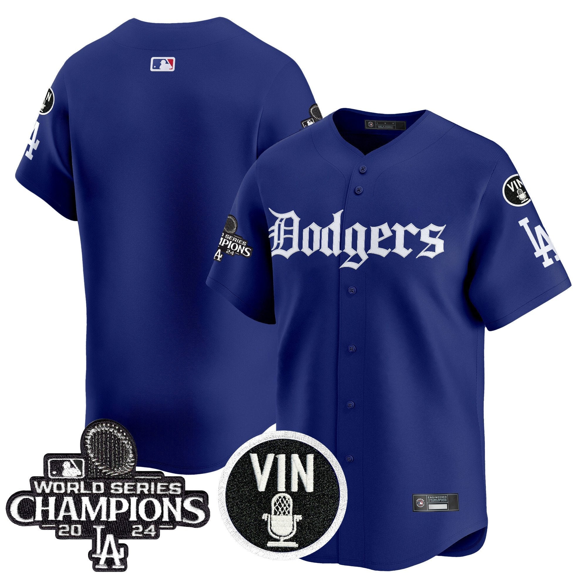Men’s 2025 LA Gothic Style Vapor Premier Limited Jersey V2