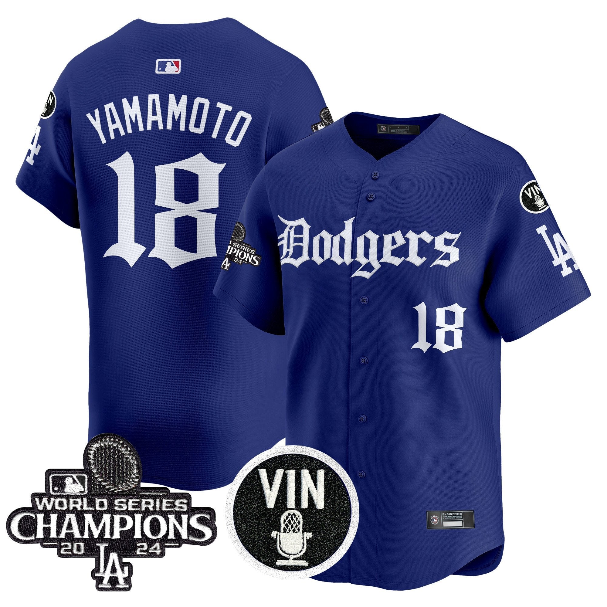 Men’s 2025 LA Gothic Style Vapor Premier Limited Jersey V2