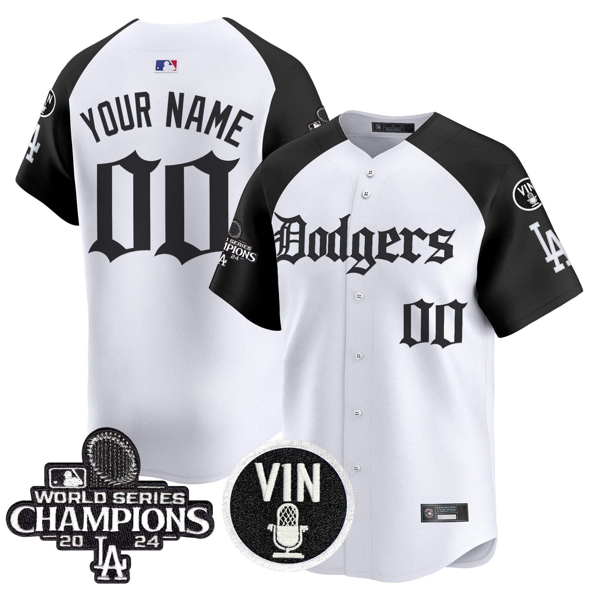 2025 LA Gothic Style Vapor Premier Limited Custom Jersey V2