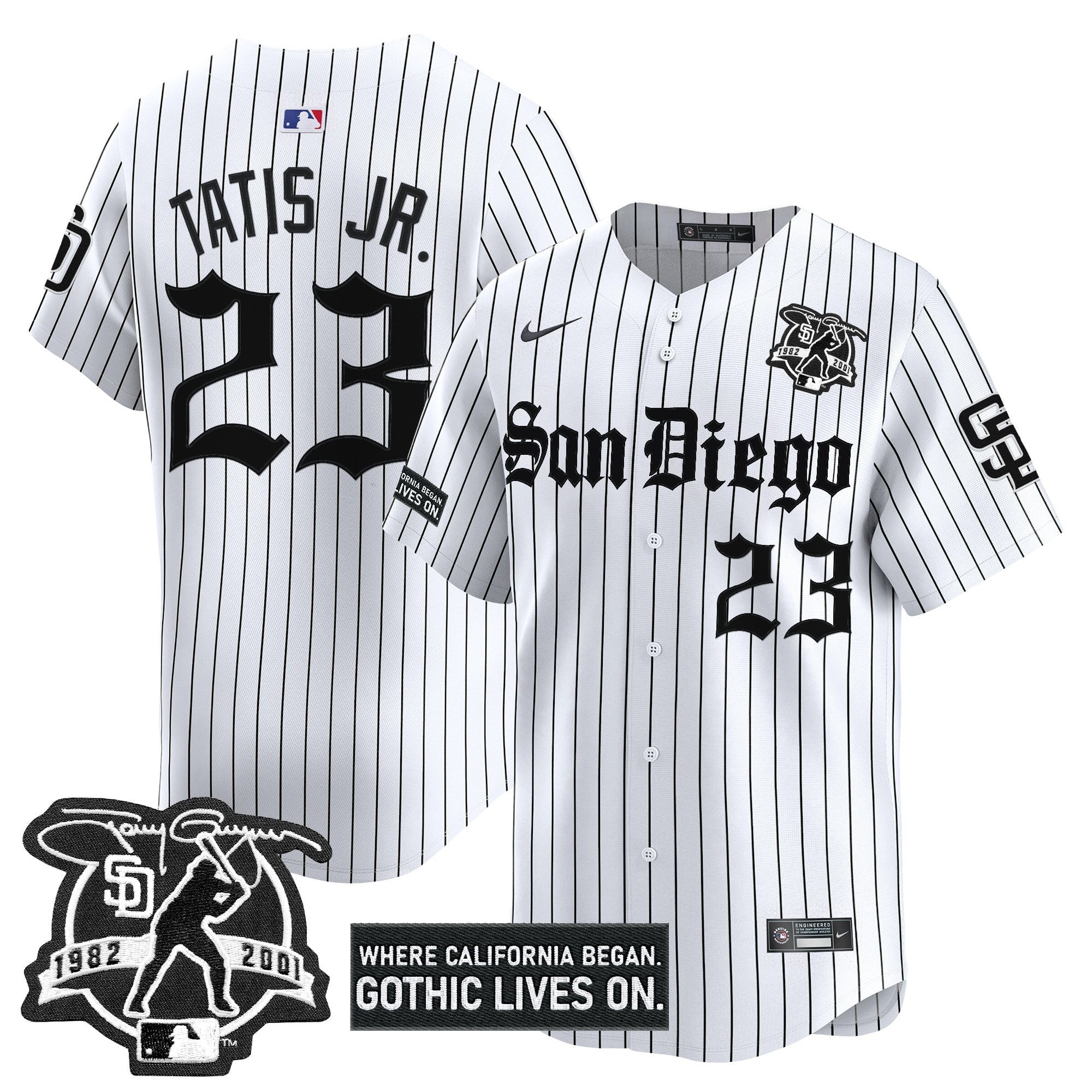 Men’s San Diego ‘Gothic Edition’ Vapor Premier Limited Jersey