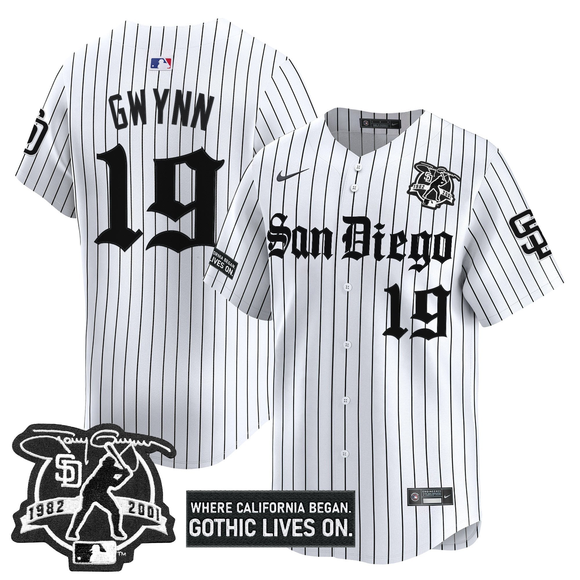 Men’s San Diego ‘Gothic Edition’ Vapor Premier Limited Jersey