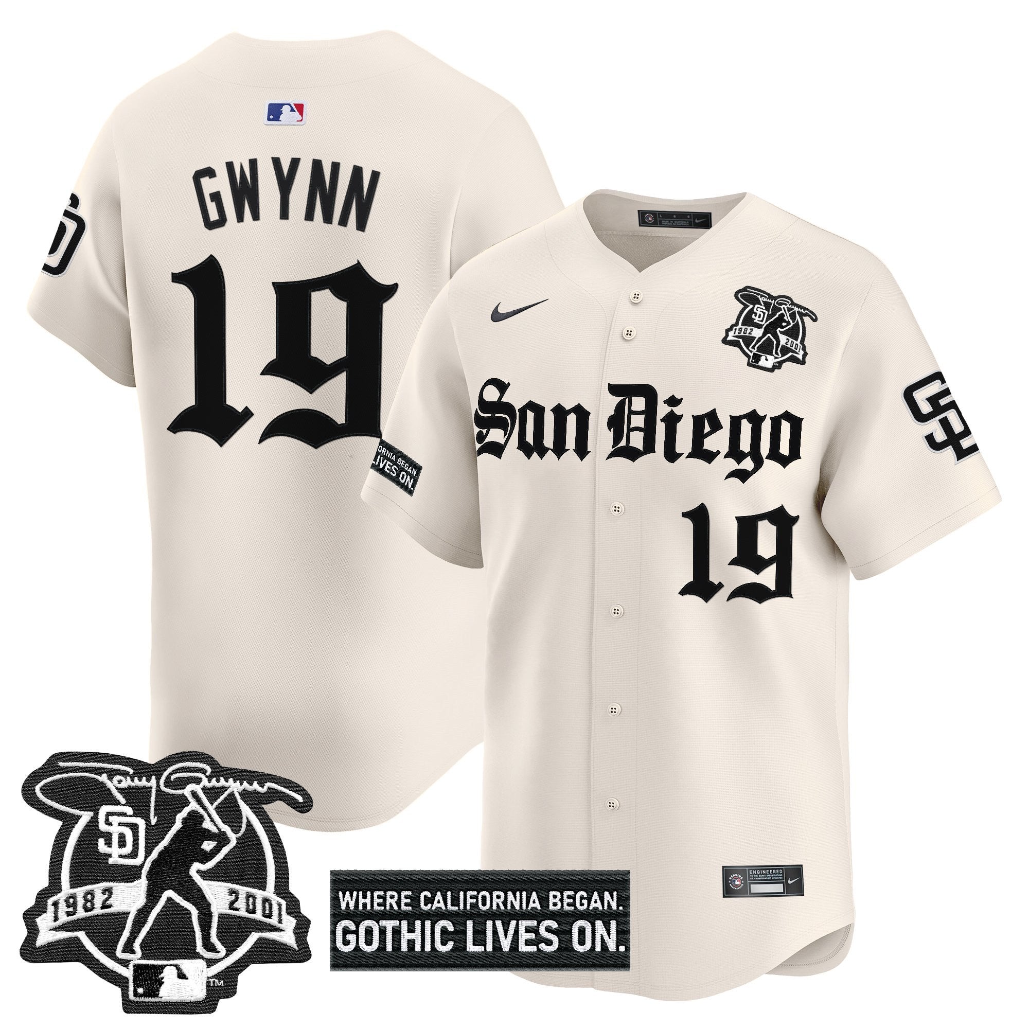 Men’s San Diego ‘Gothic Edition’ Vapor Premier Limited Jersey