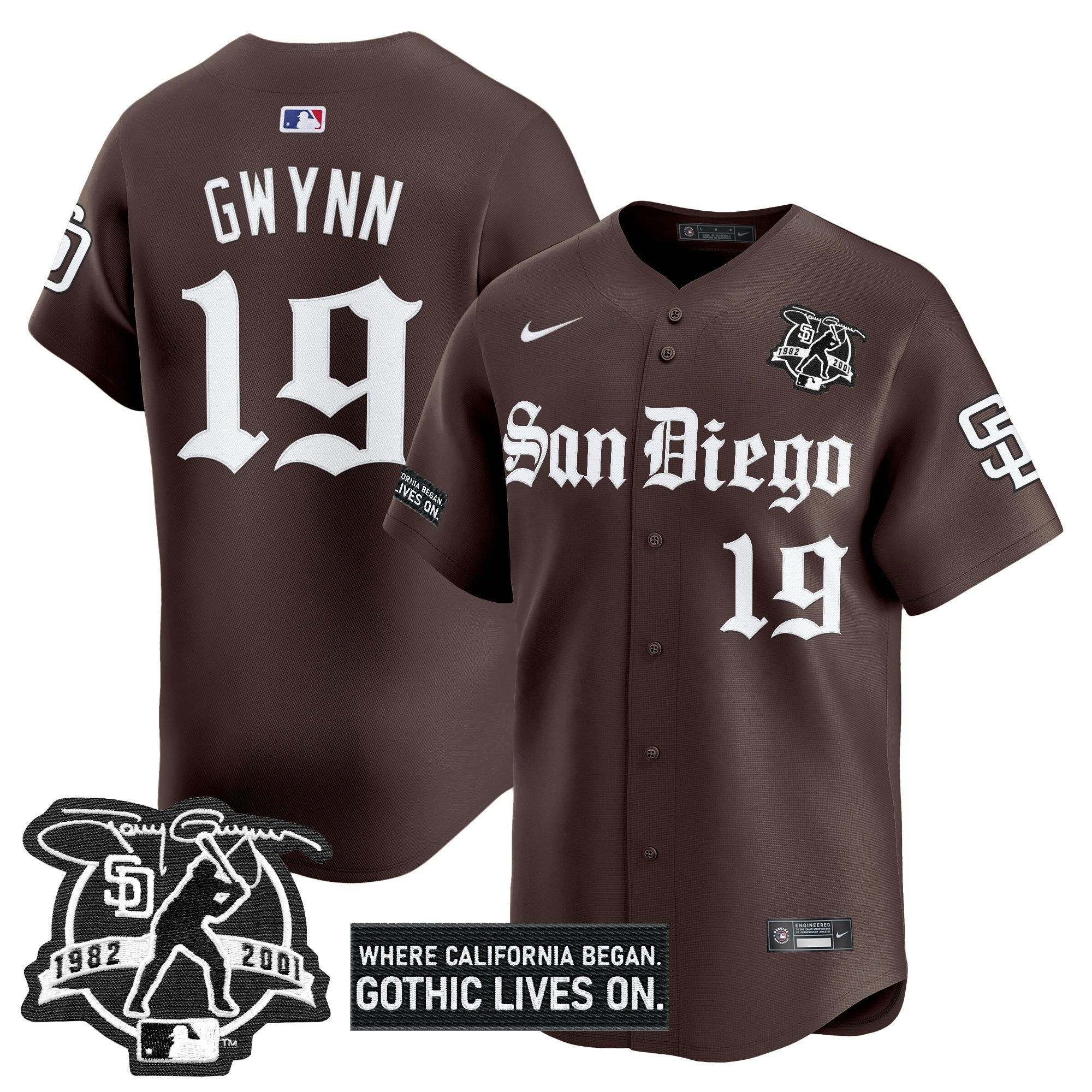 Men’s San Diego ‘Gothic Edition’ Vapor Premier Limited Jersey