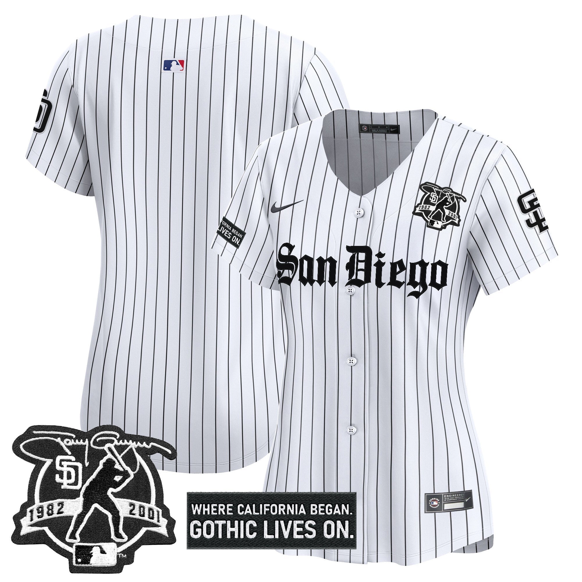 Women’s San Diego ‘Gothic Edition’ Vapor Premier Limited Jersey