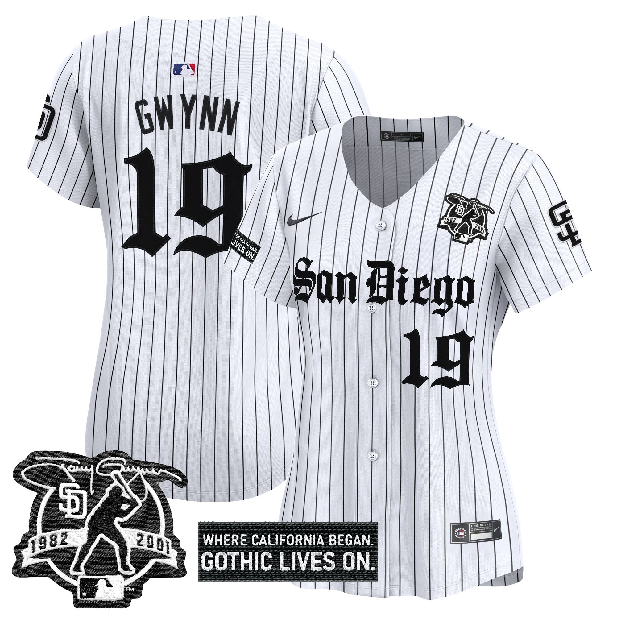 Women’s San Diego ‘Gothic Edition’ Vapor Premier Limited Jersey