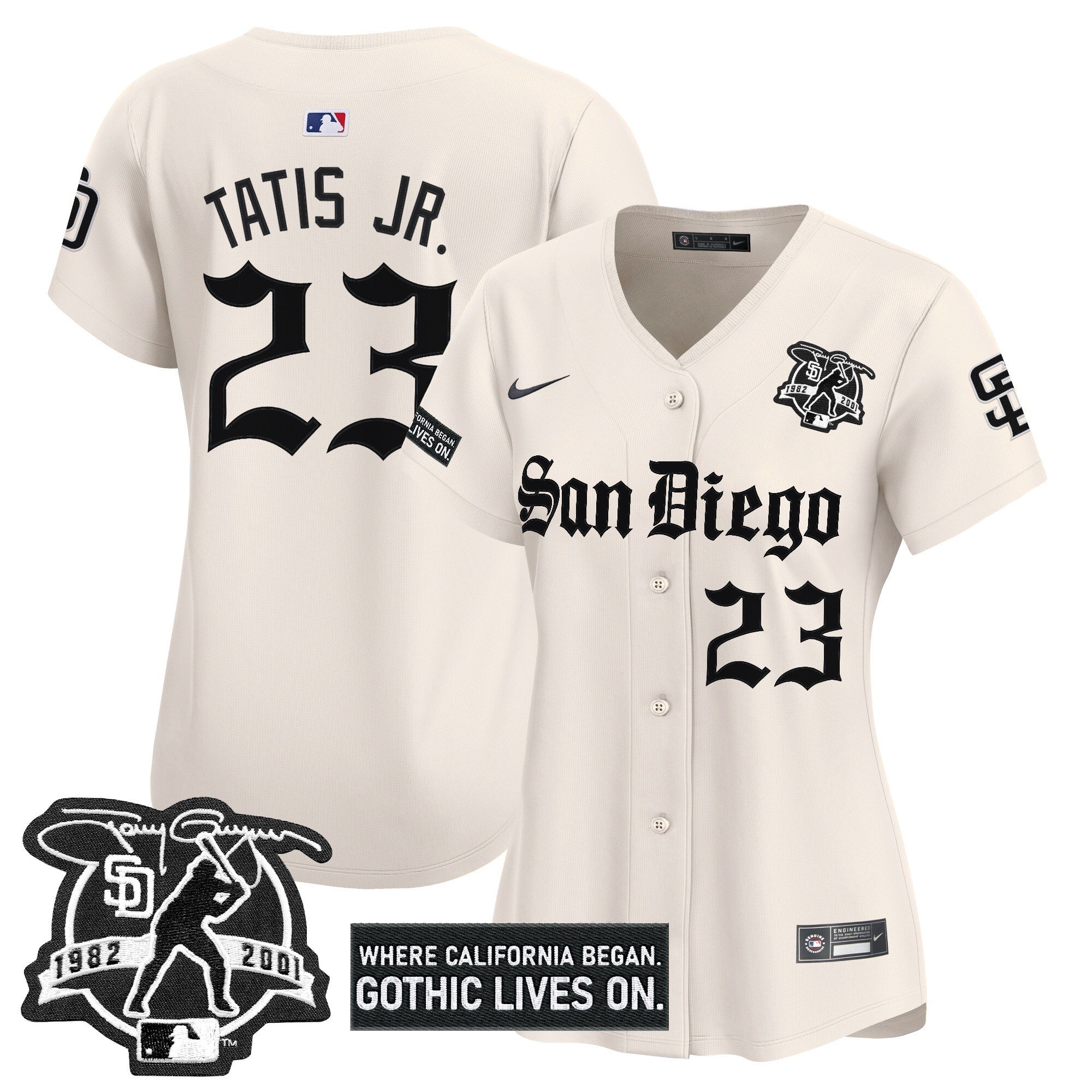 Women’s San Diego ‘Gothic Edition’ Vapor Premier Limited Jersey