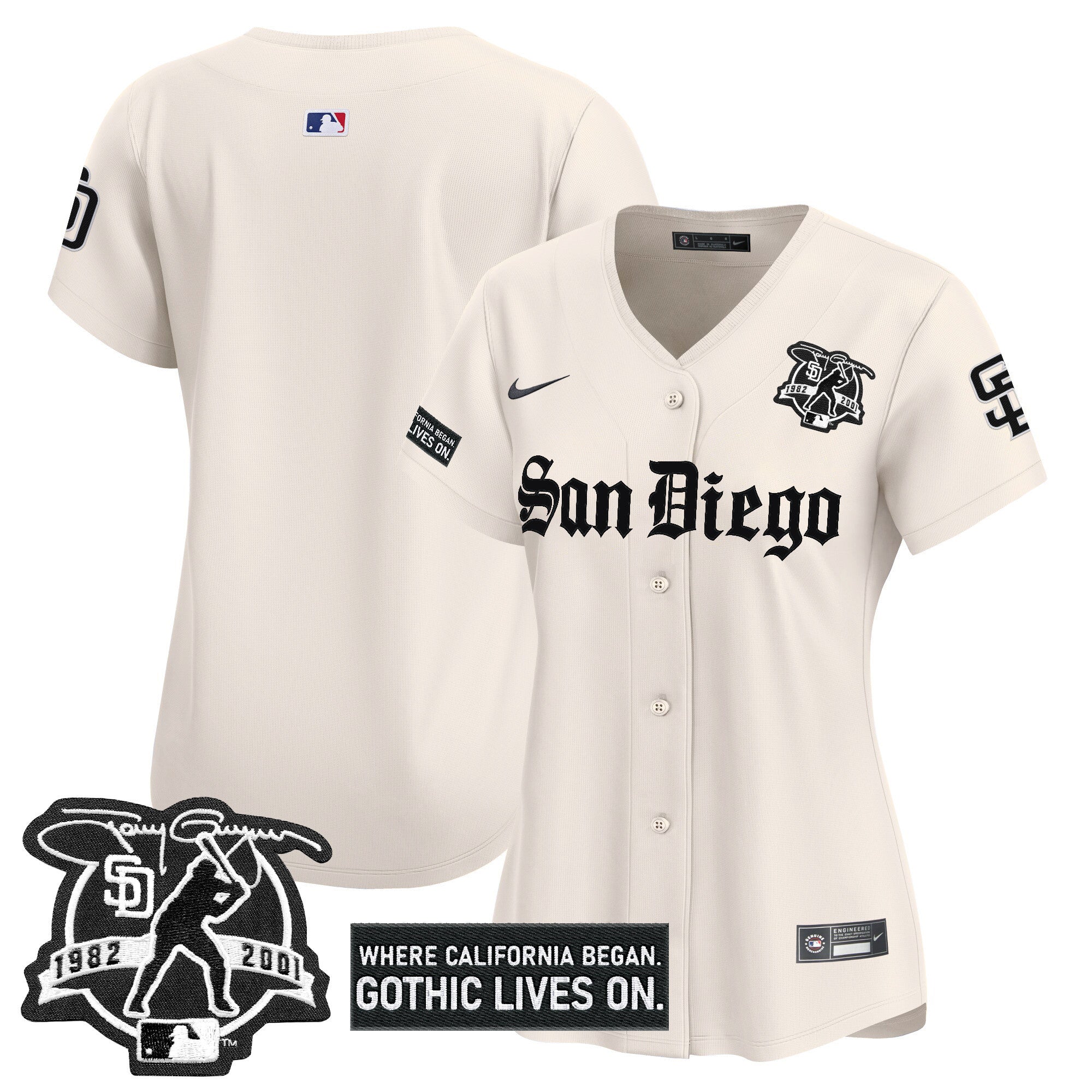 Women’s San Diego ‘Gothic Edition’ Vapor Premier Limited Jersey